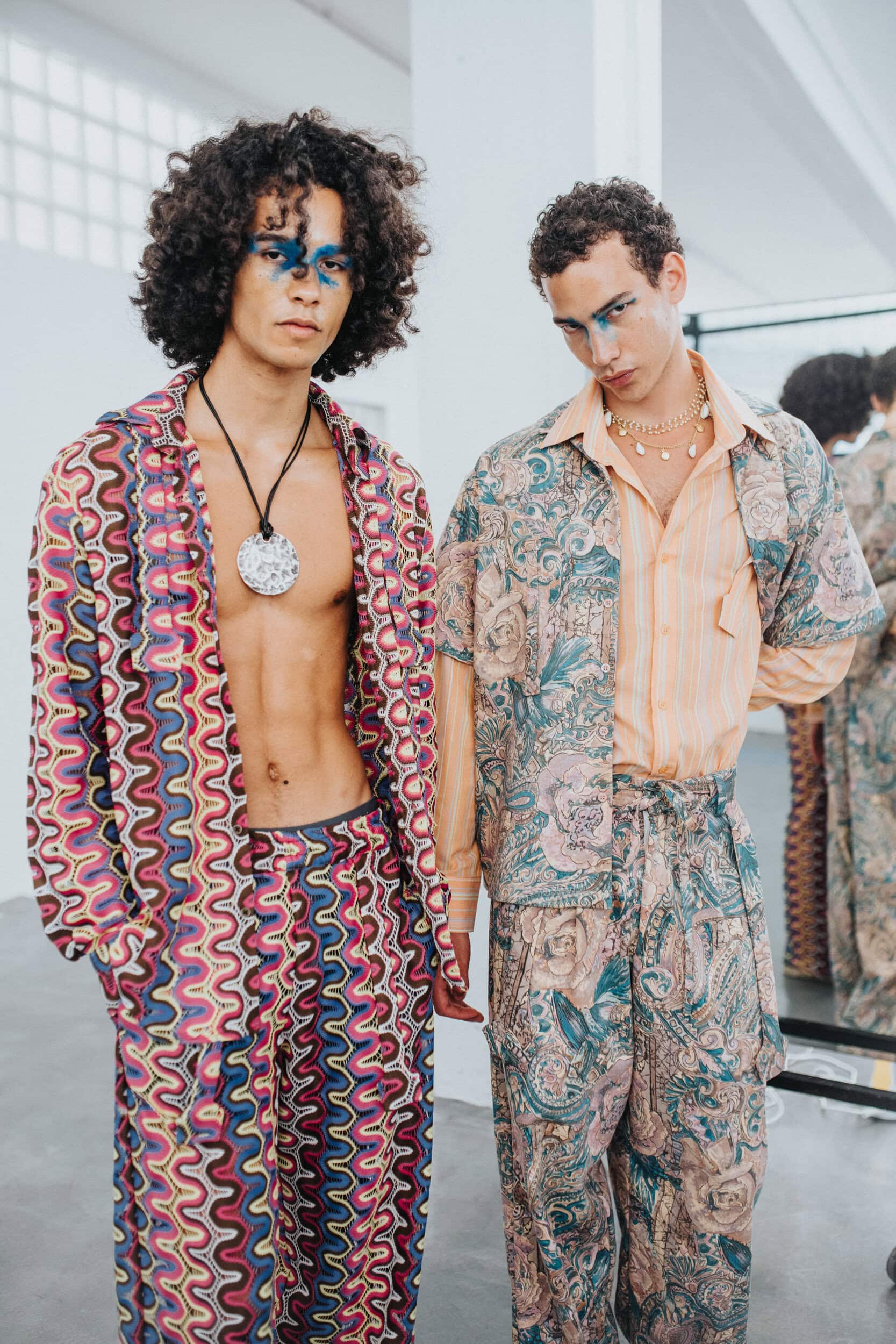Sagaboi Spring 2027 Men's Fashion Show Backstage