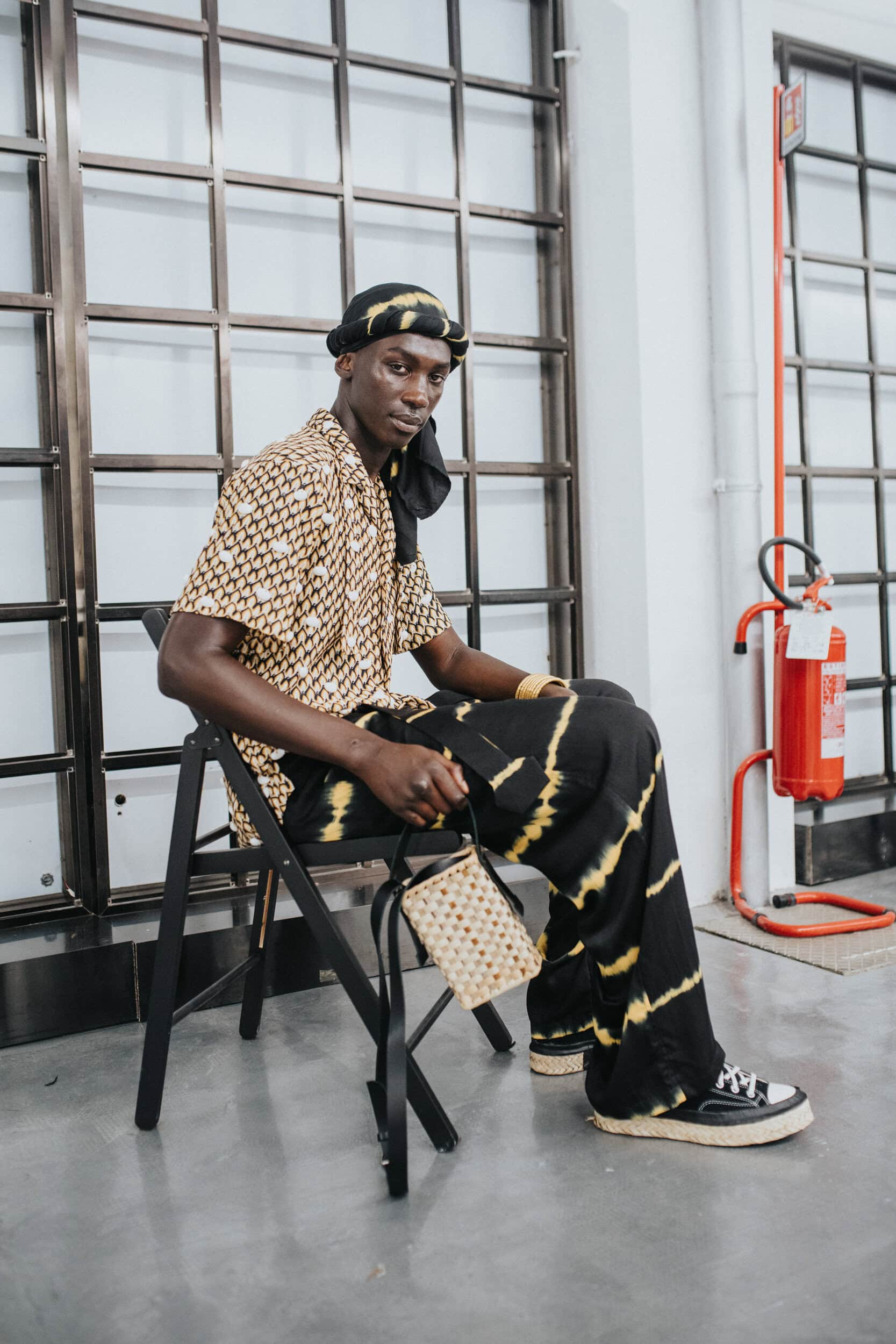 Sagaboi Spring 2027 Men's Fashion Show Backstage