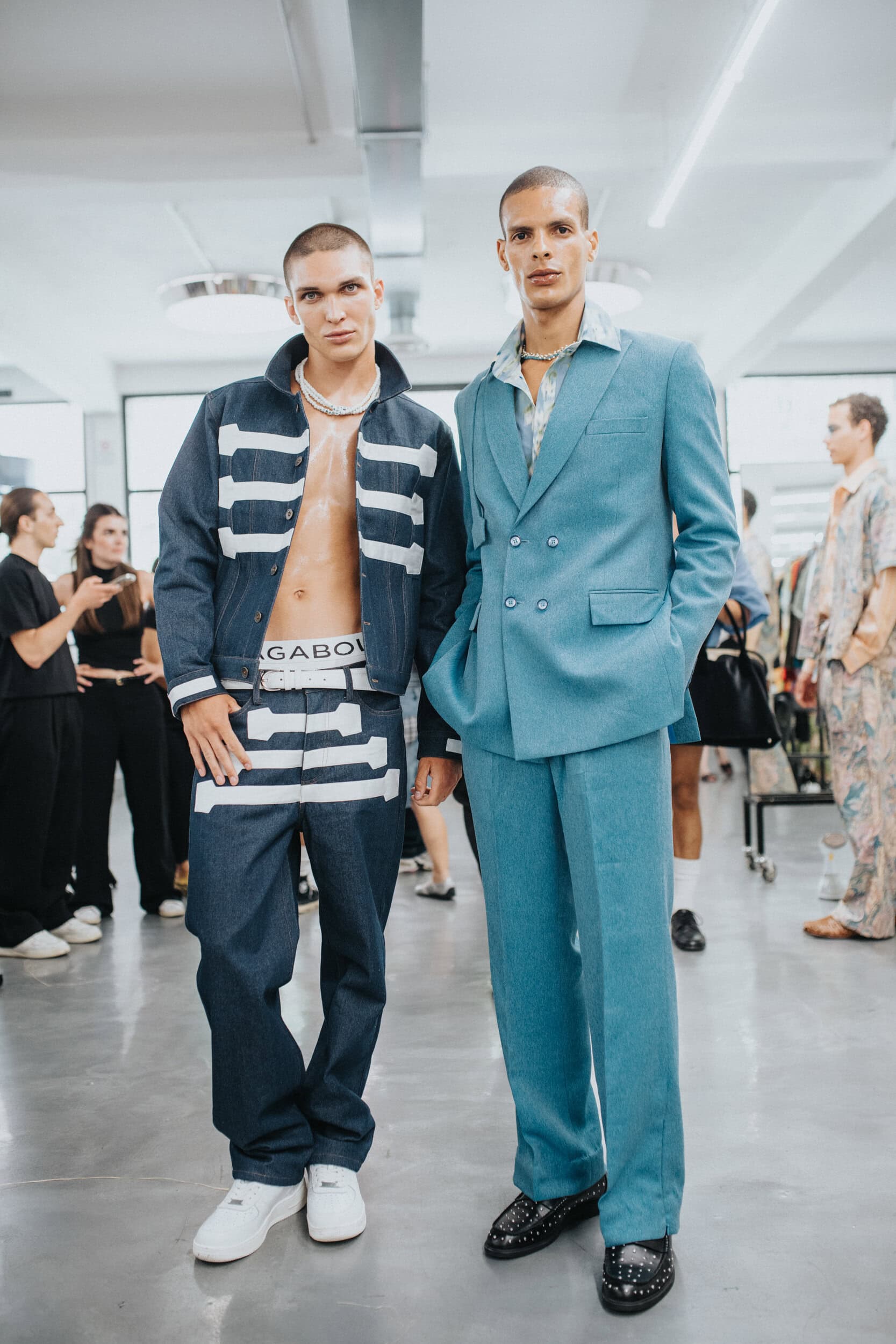 Sagaboi Spring 2027 Men's Fashion Show Backstage