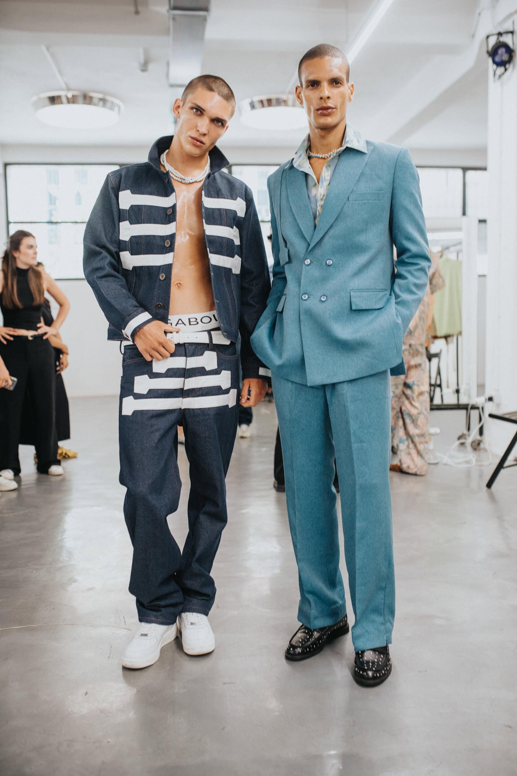 Sagaboi Spring 2027 Men's Fashion Show Backstage