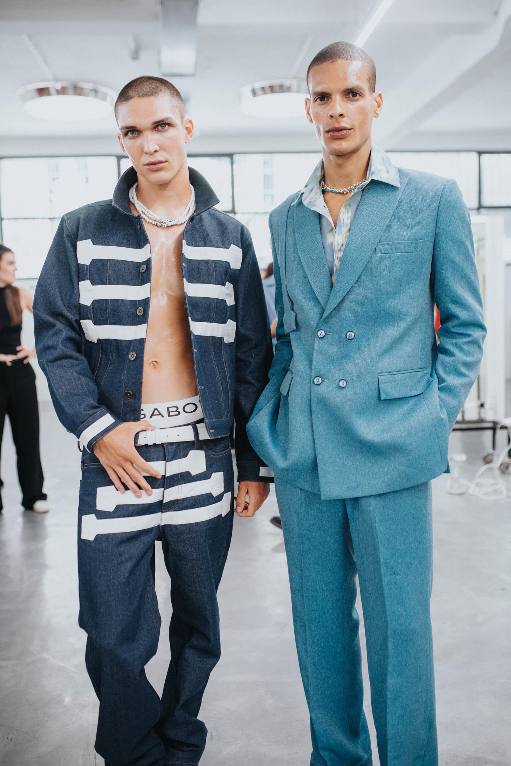 Sagaboi Spring 2027 Men's Fashion Show Backstage