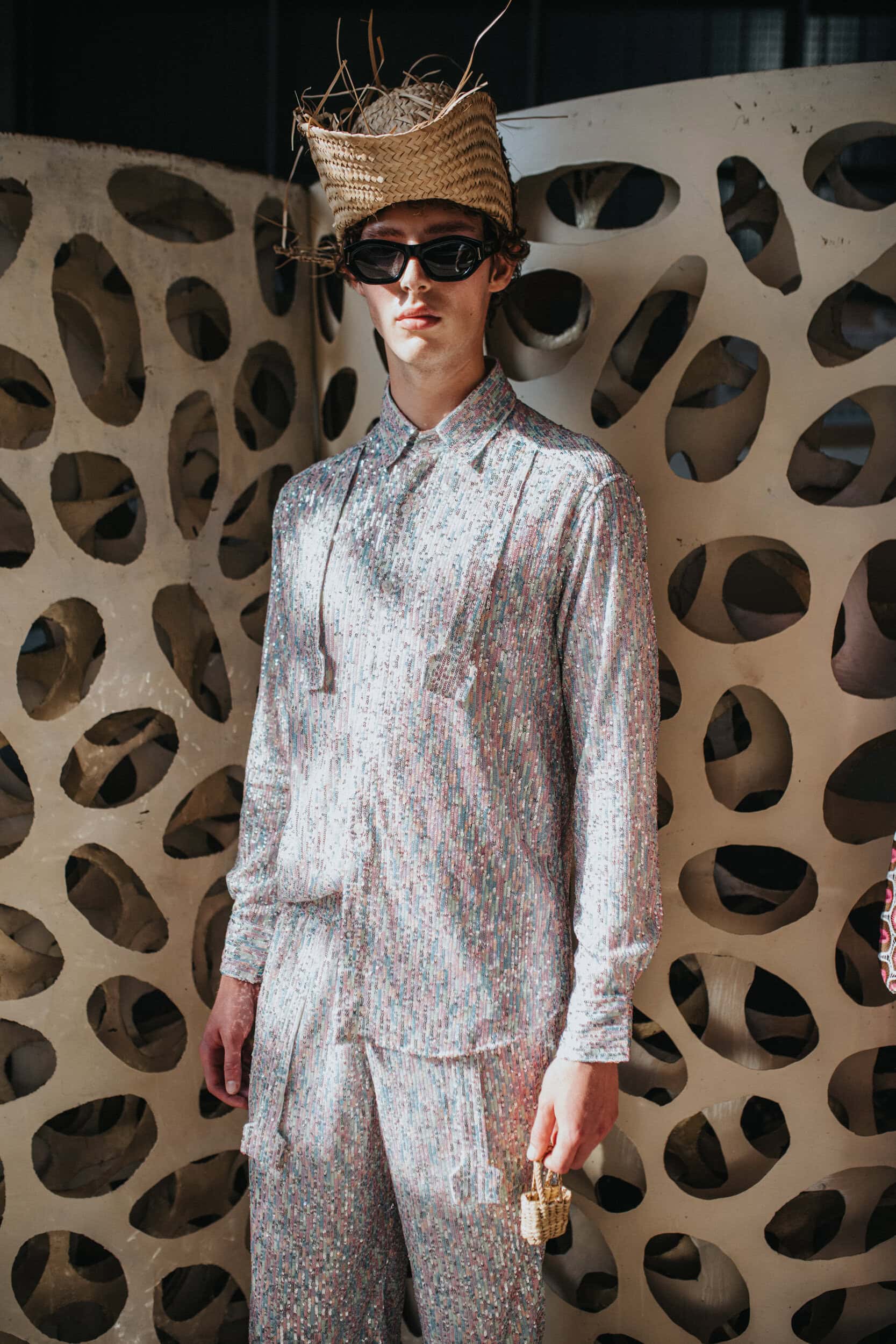 Sagaboi Spring 2027 Men's Fashion Show Backstage
