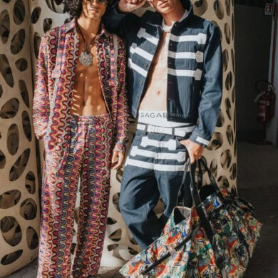Sagaboi Spring 2027 Men's Fashion Show Backstage