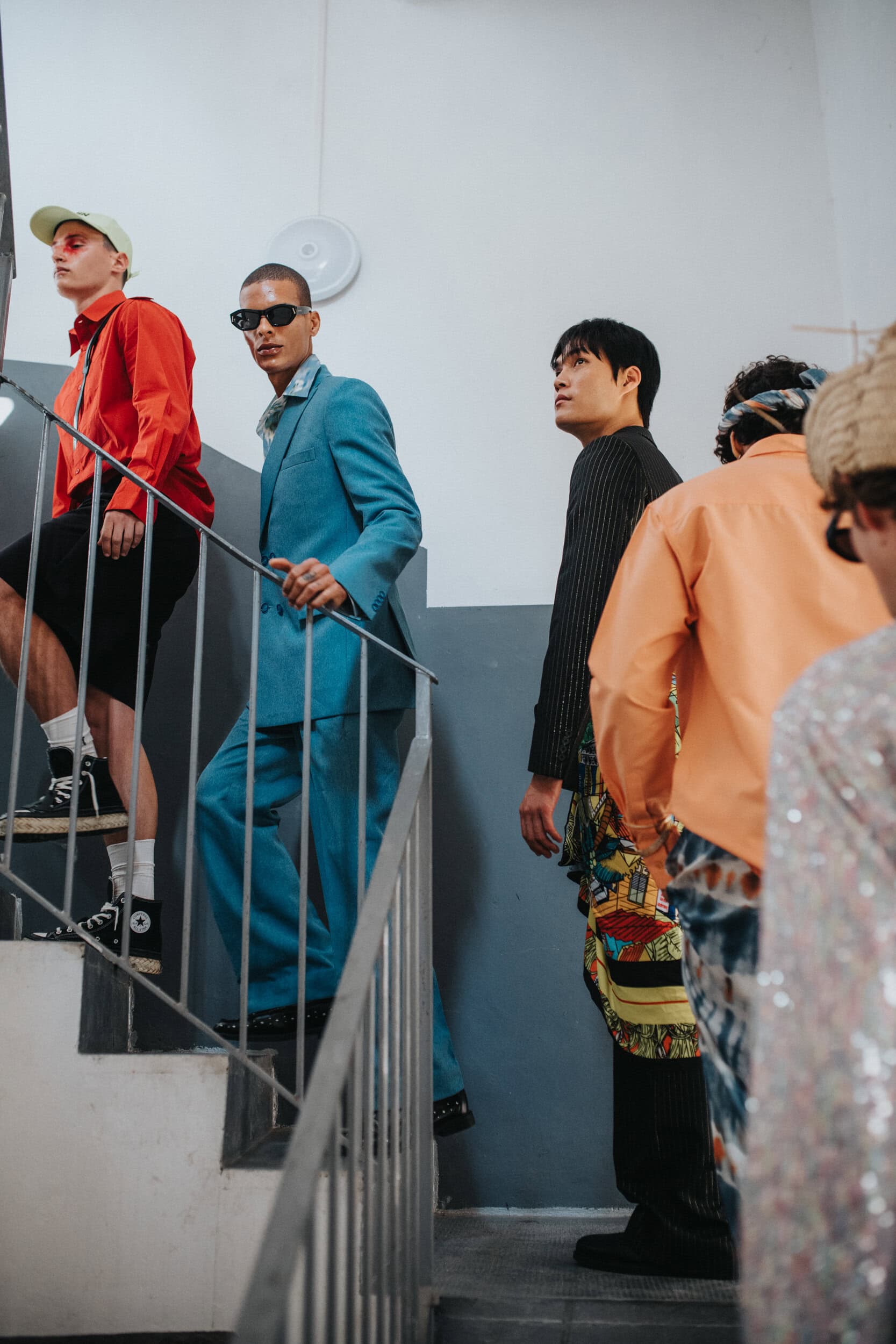 Sagaboi Spring 2027 Men's Fashion Show Backstage