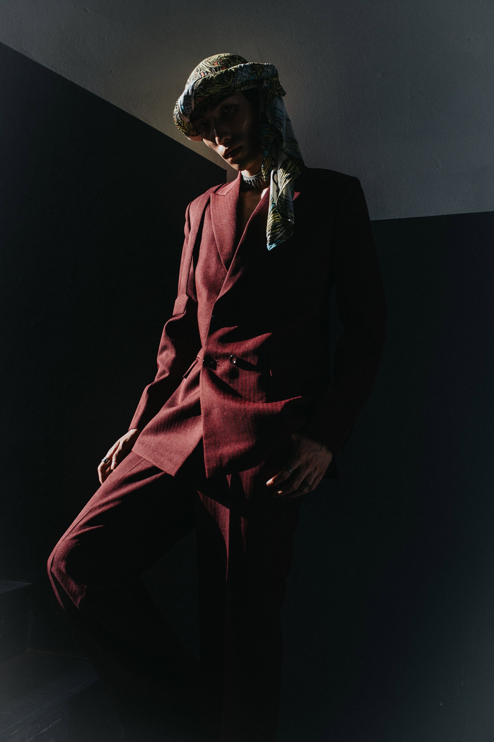 Sagaboi Spring 2027 Men's Fashion Show Backstage