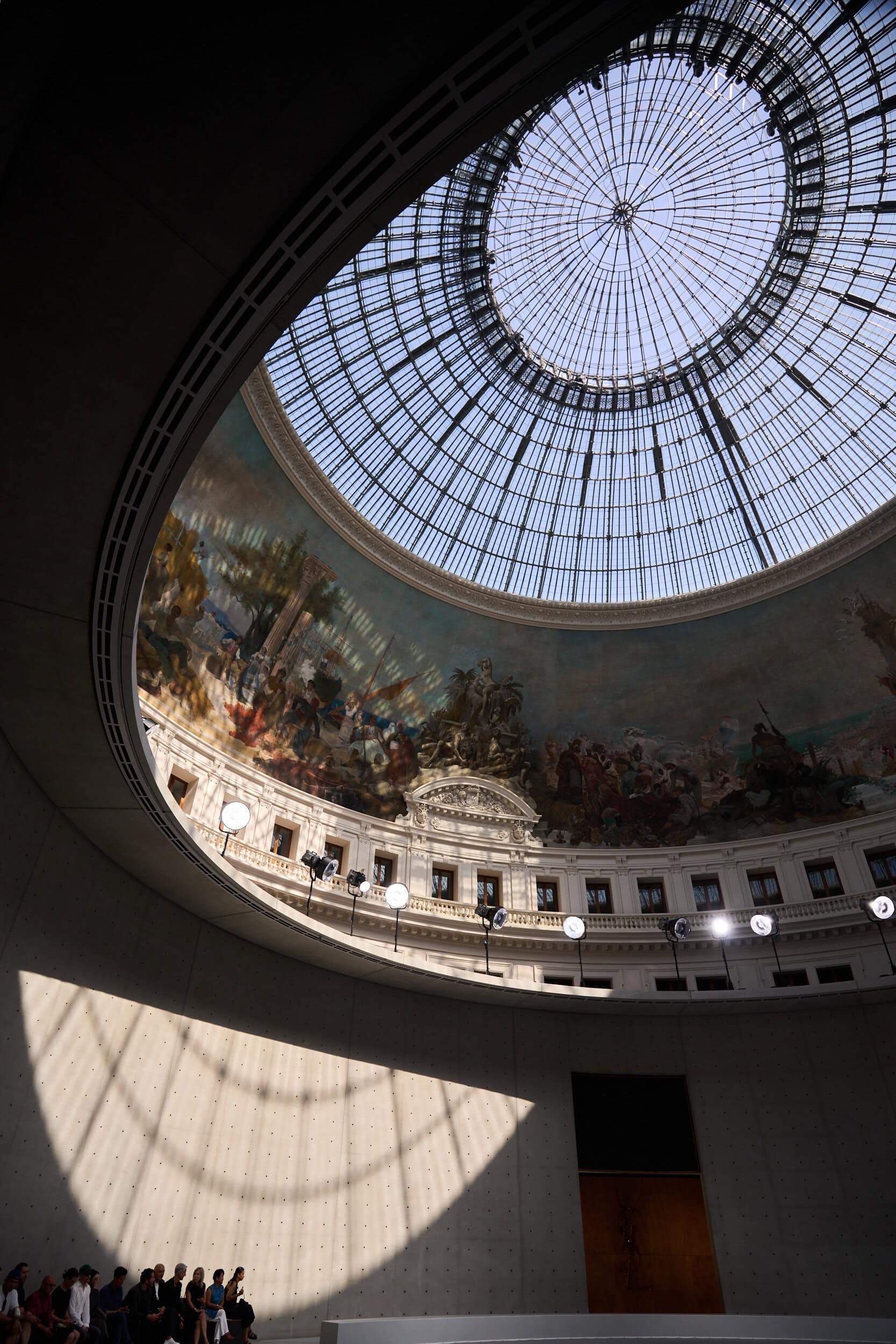 Saint Laurent Spring 2027 Men's Fashion Show Atmosphere
