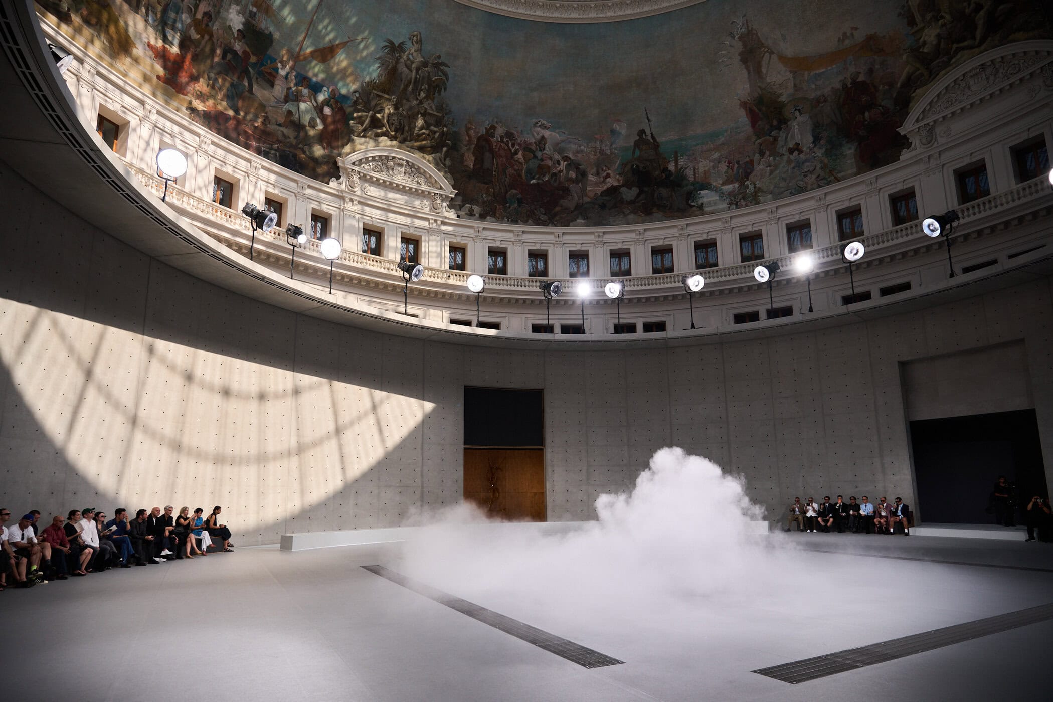 Saint Laurent Spring 2027 Men's Fashion Show Atmosphere