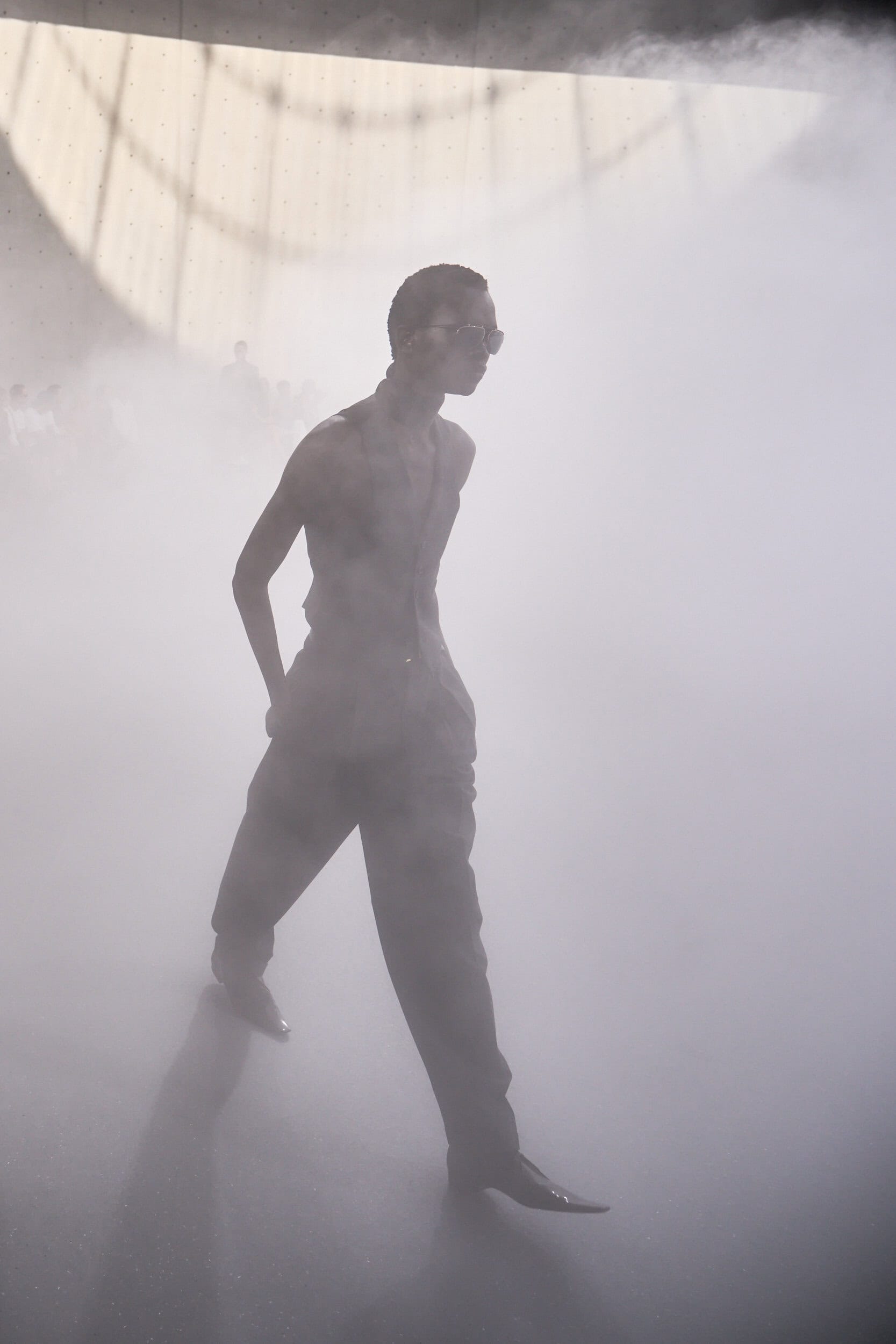 Saint Laurent Spring 2027 Men's Fashion Show Atmosphere