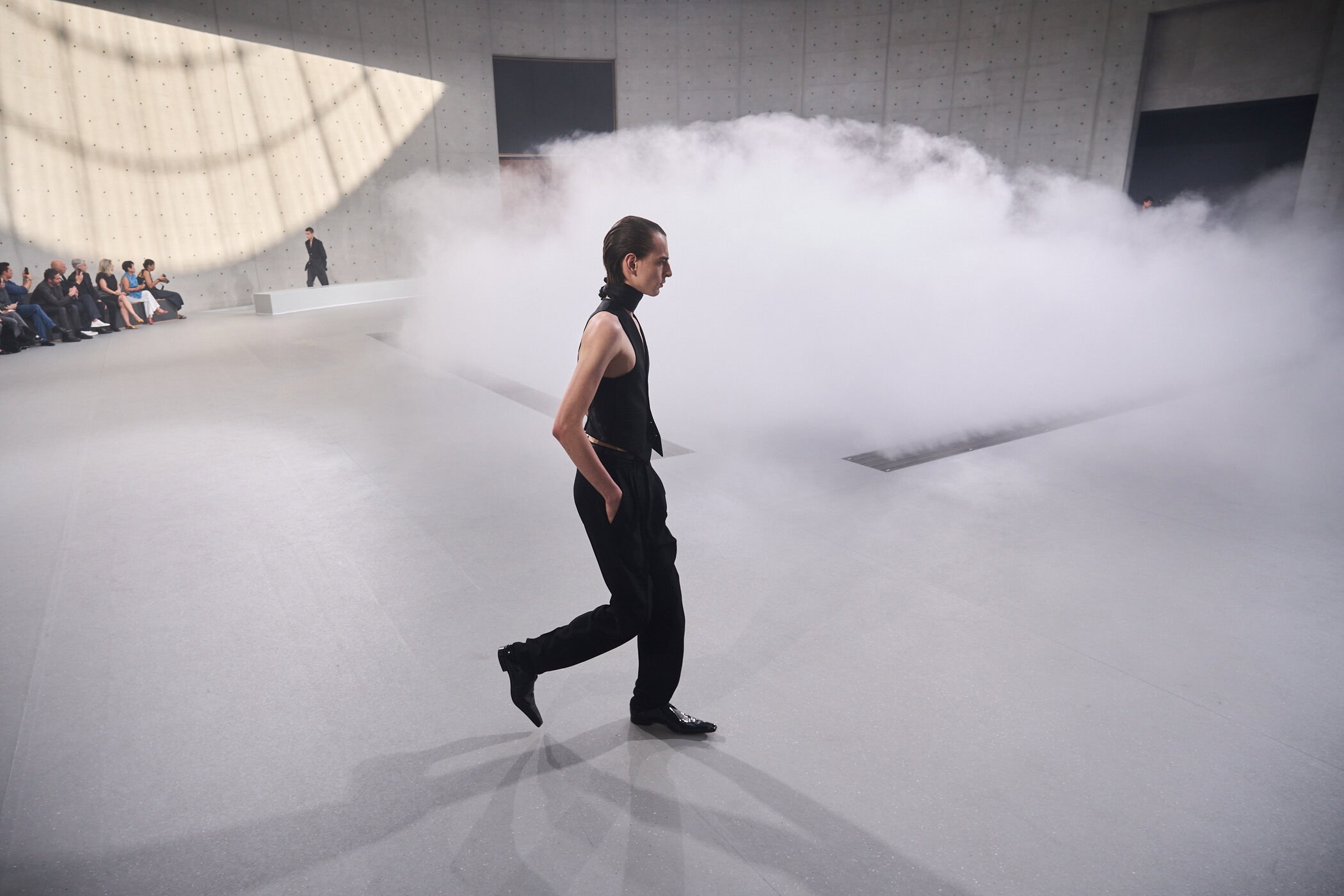 Saint Laurent Spring 2027 Men's Fashion Show Atmosphere