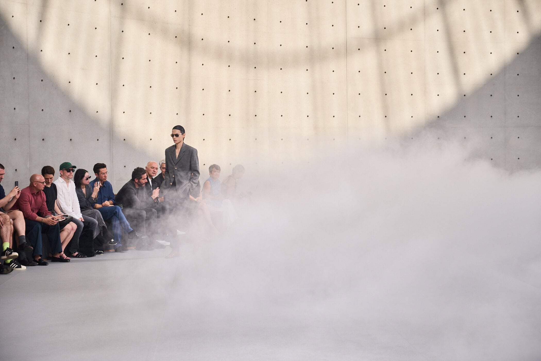 Saint Laurent Spring 2027 Men's Fashion Show Atmosphere