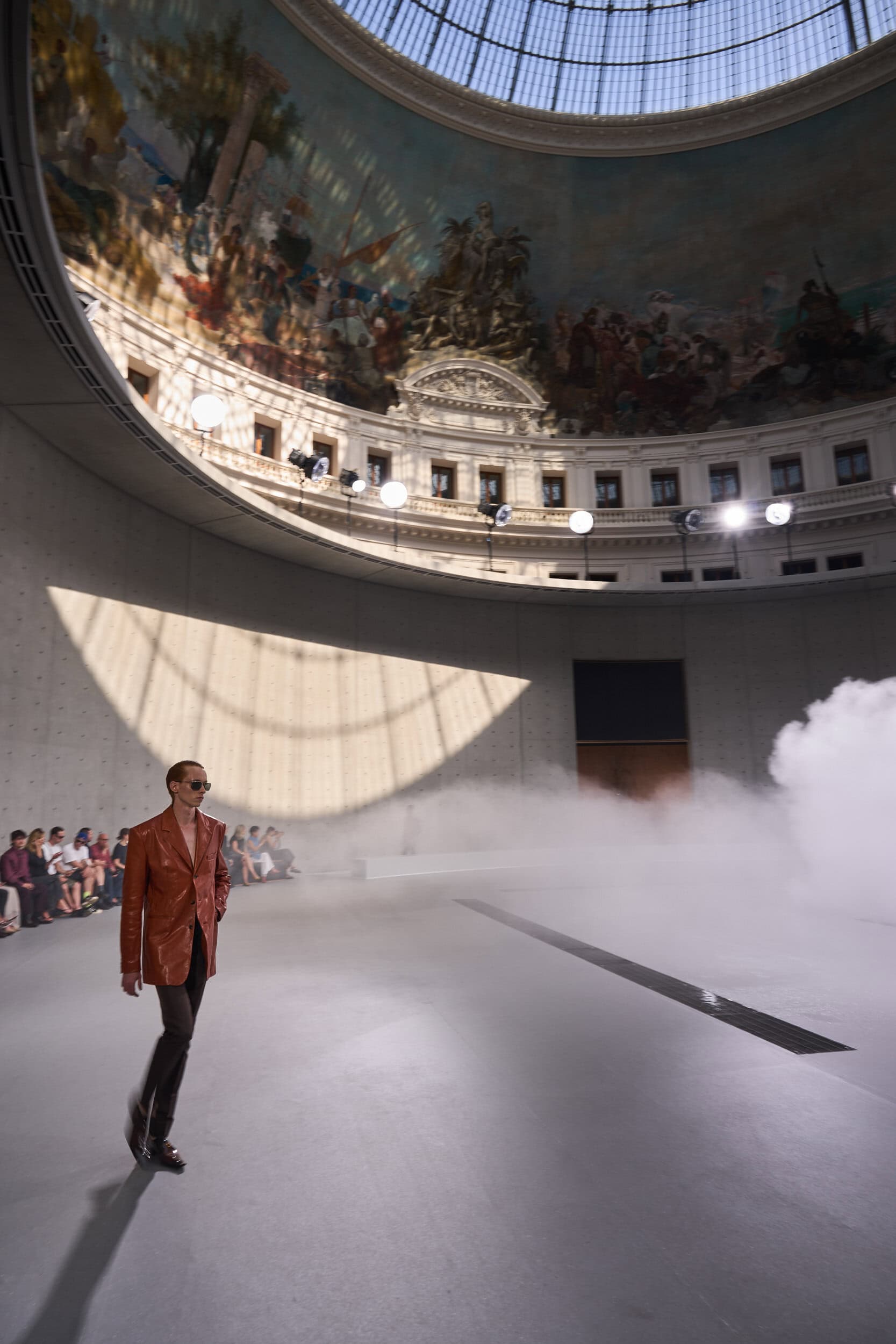 Saint Laurent Spring 2027 Men's Fashion Show Atmosphere