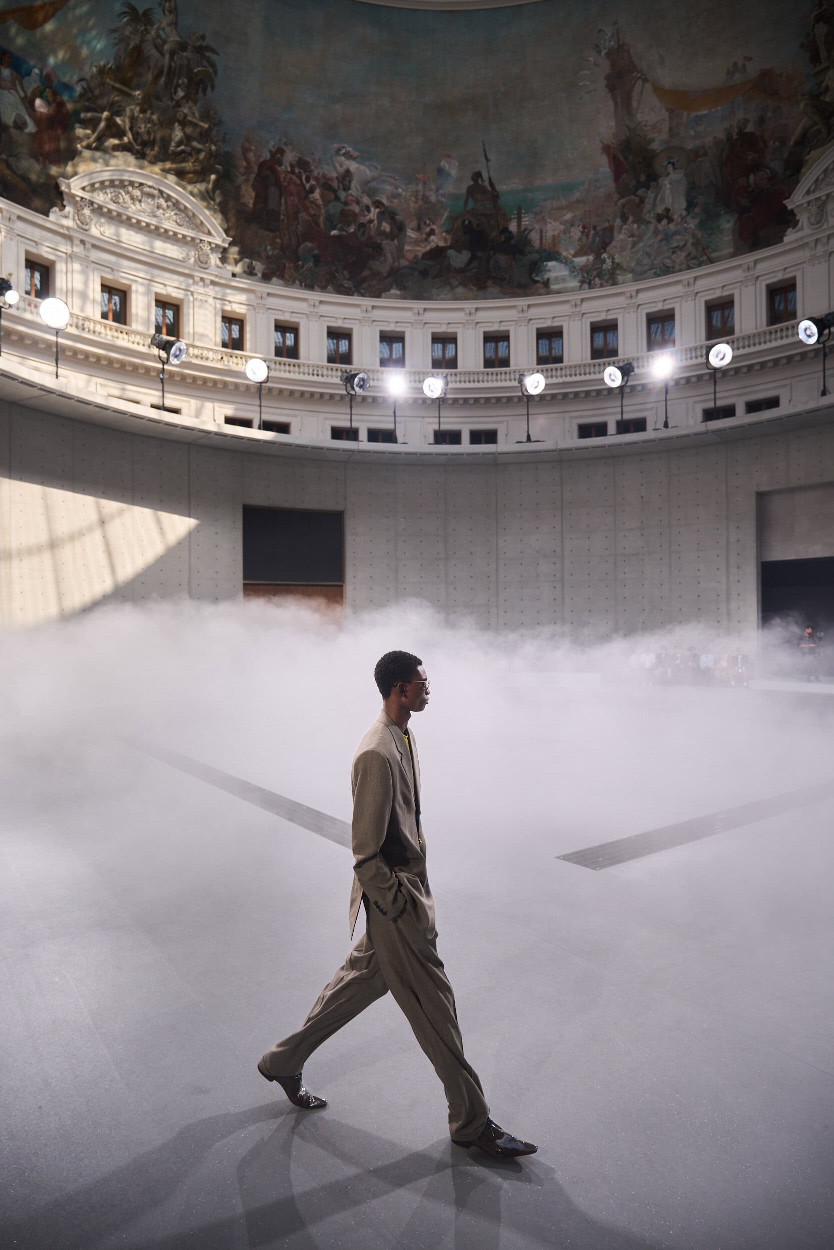 Saint Laurent Spring 2027 Men's Fashion Show Atmosphere