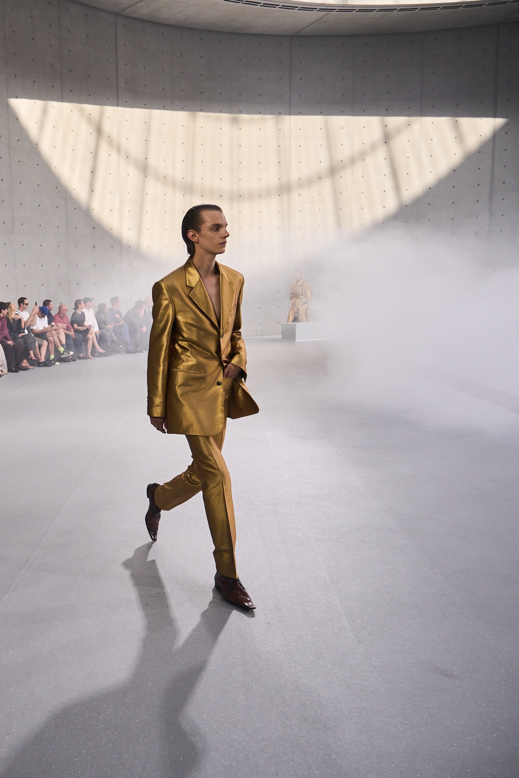 Saint Laurent Spring 2027 Men's Fashion Show Atmosphere