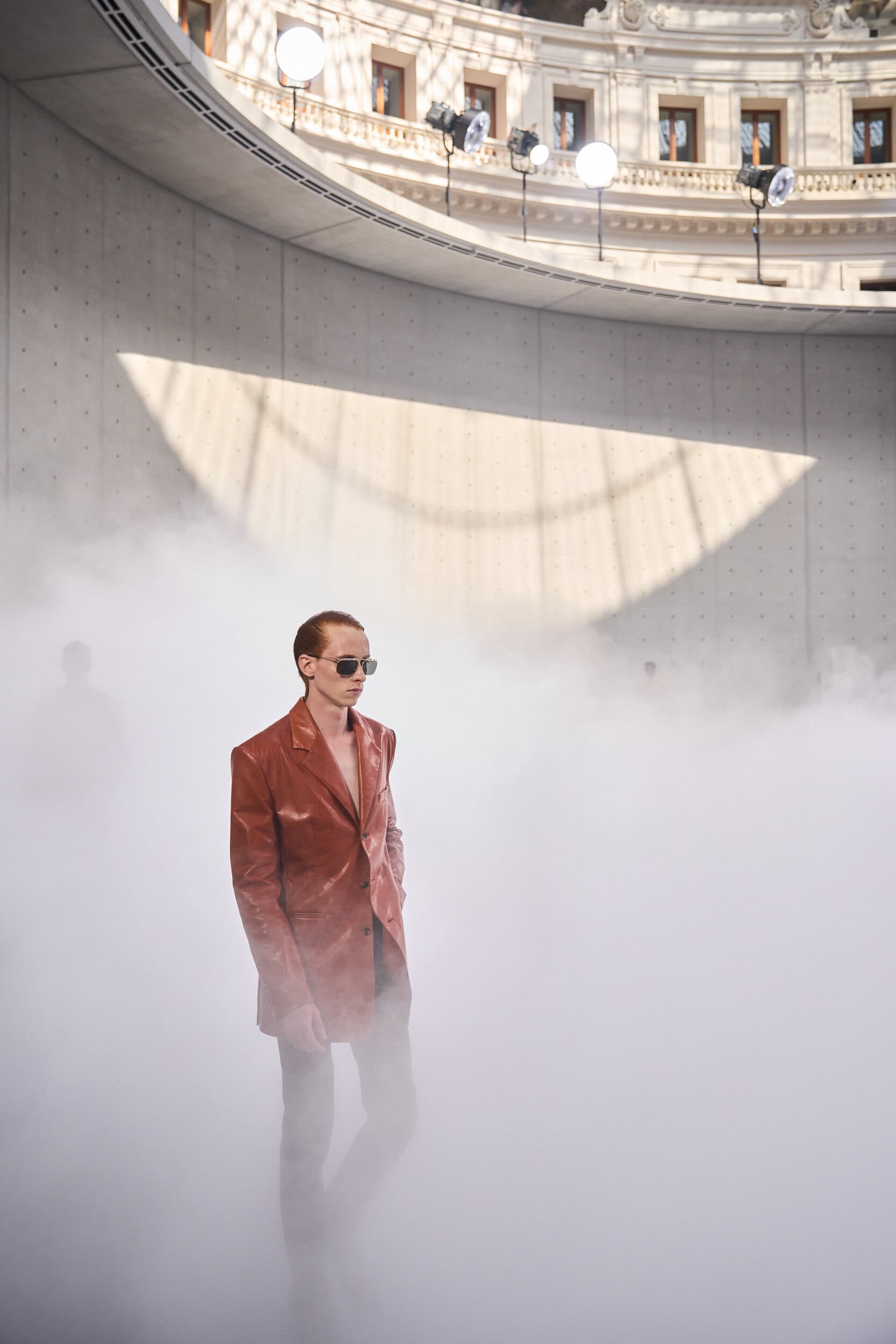 Saint Laurent Spring 2027 Men's Fashion Show Atmosphere