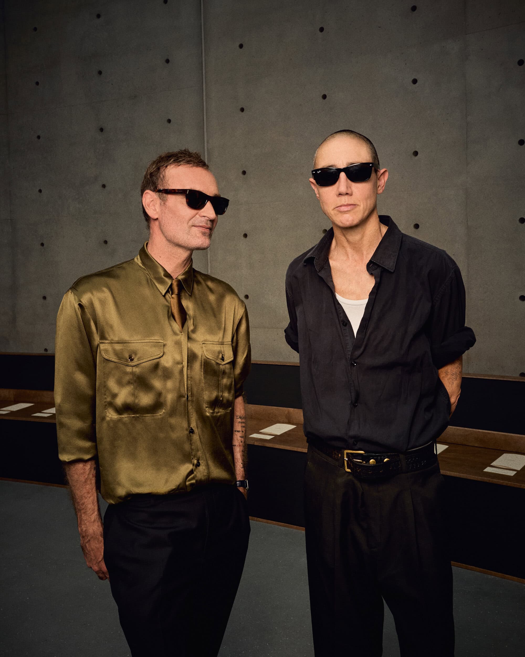 Saint Laurent Spring 2027 Men's Fashion Show Front Row