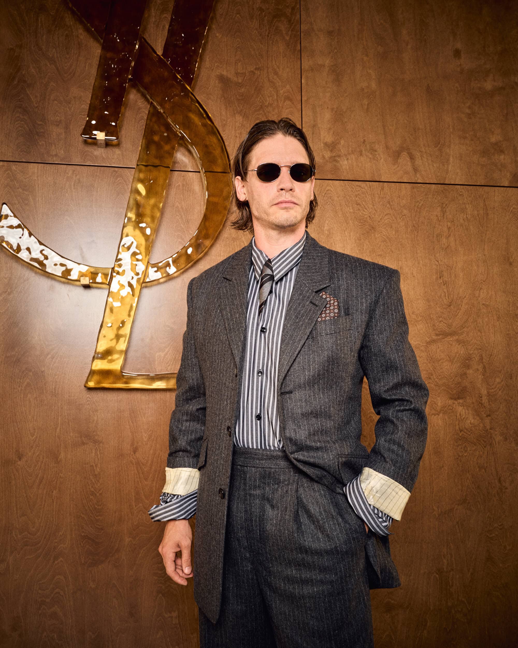 Saint Laurent Spring 2027 Men's Fashion Show Front Row