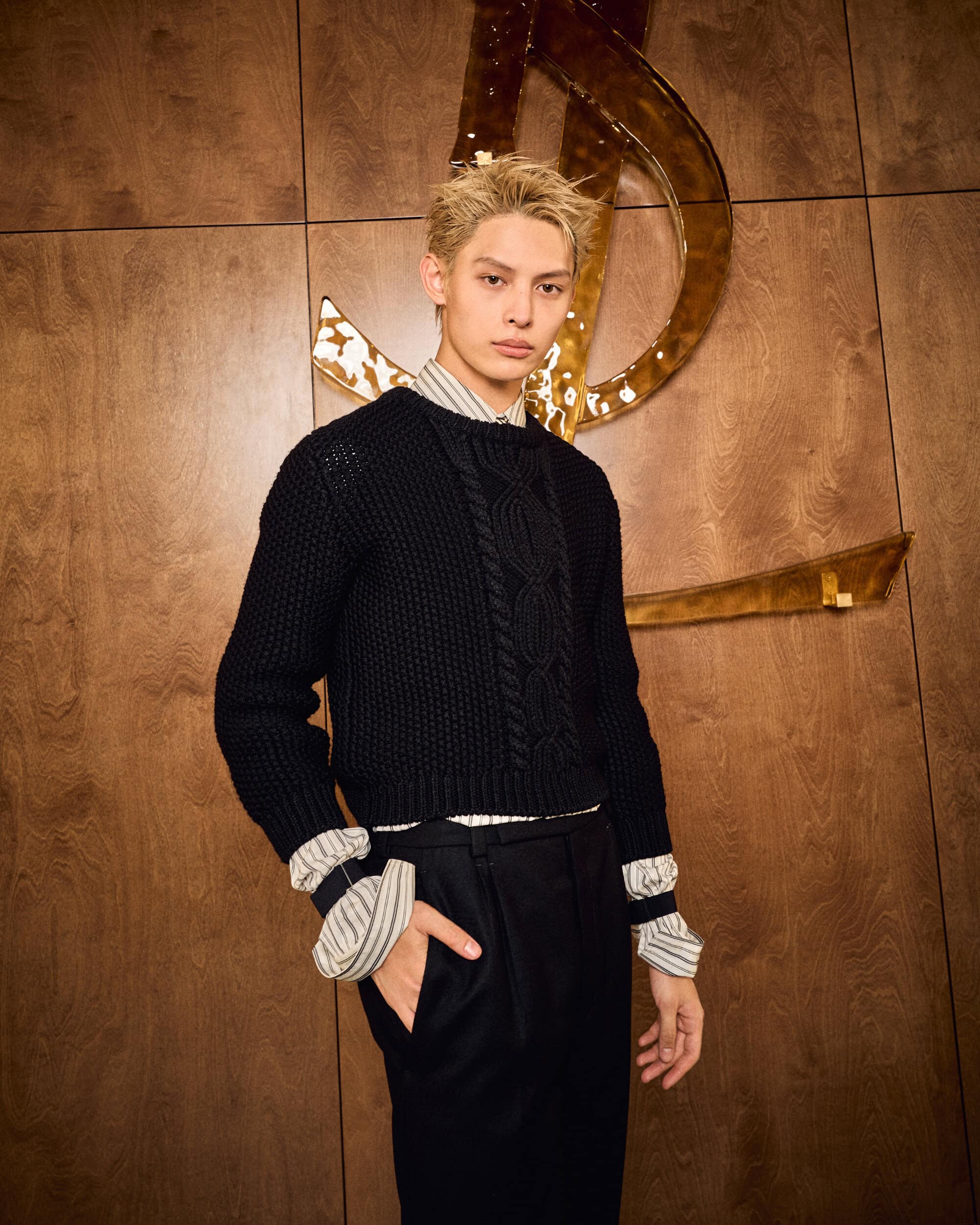 Saint Laurent Spring 2027 Men's Fashion Show Front Row