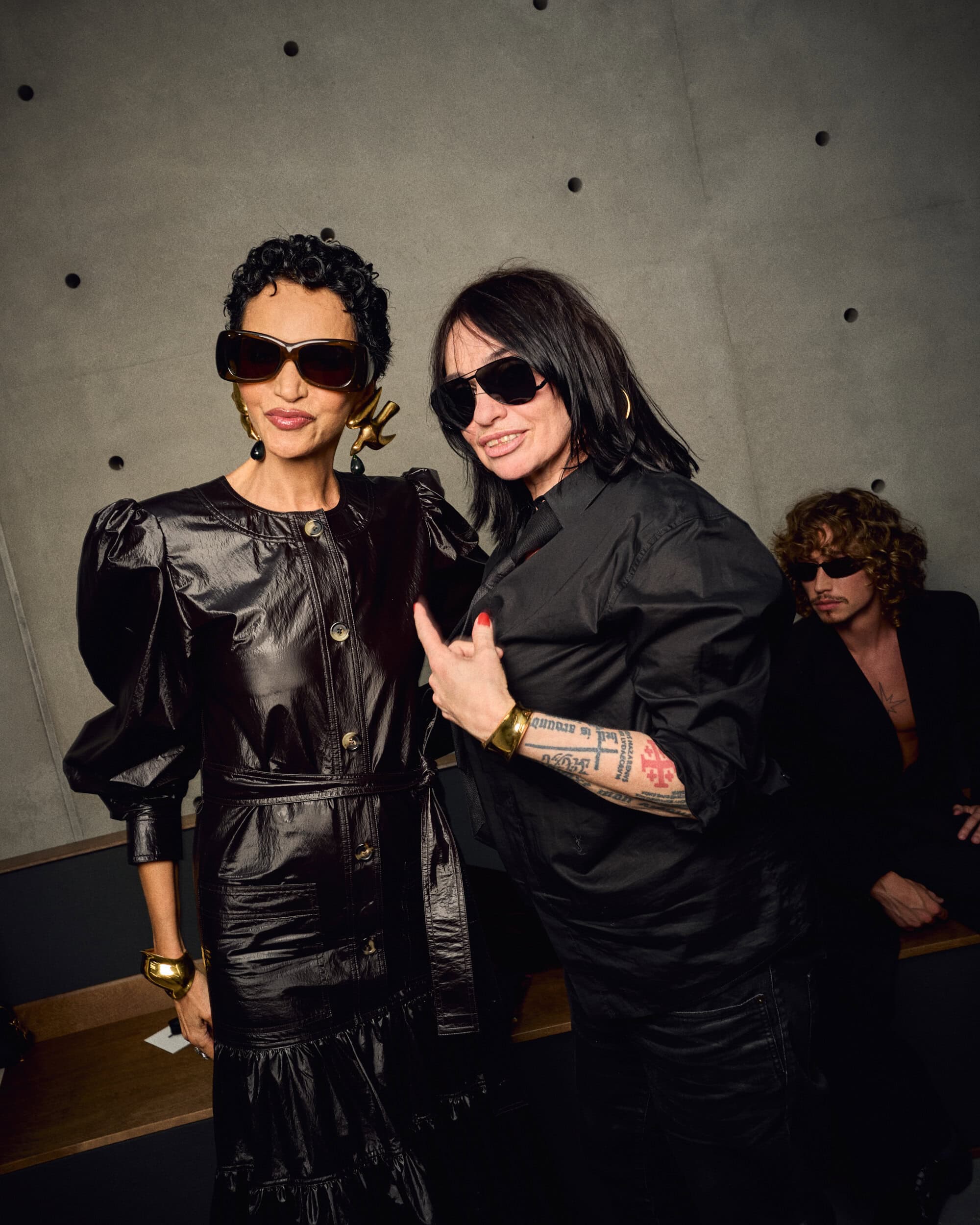 Saint Laurent Spring 2027 Men's Fashion Show Front Row