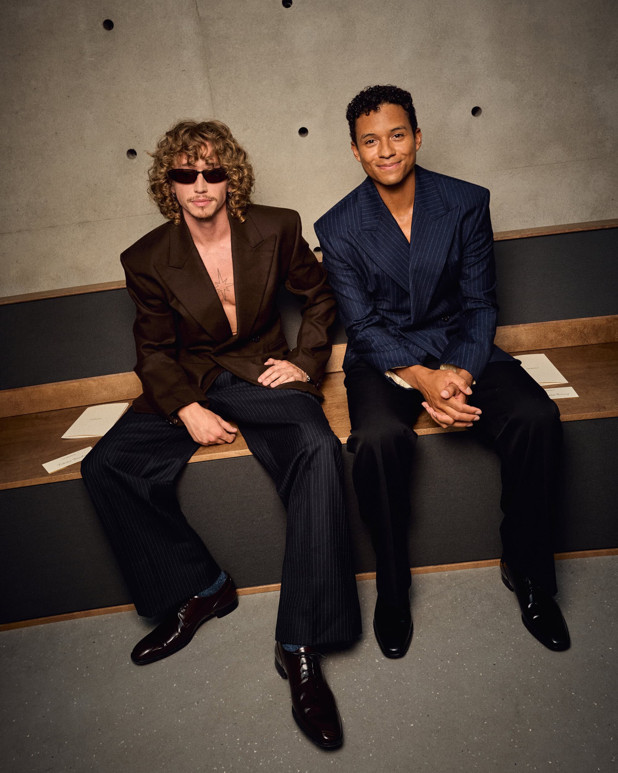 Saint Laurent Spring 2027 Men's Fashion Show Front Row