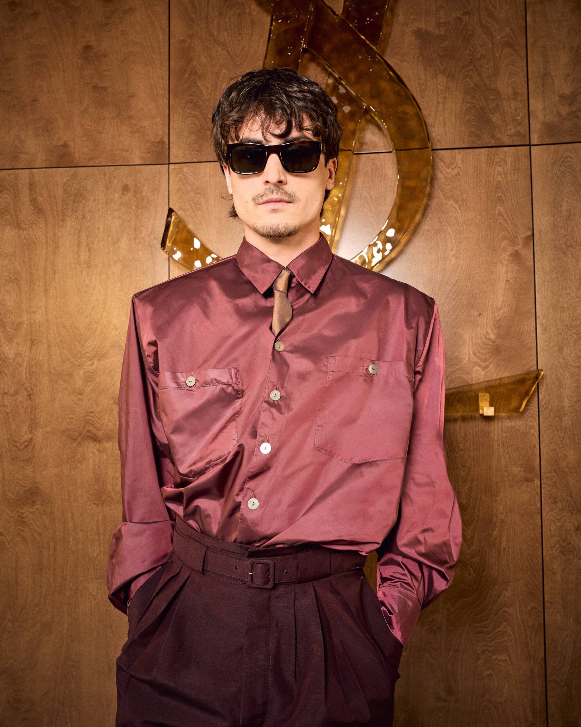 Saint Laurent Spring 2027 Men's Fashion Show Front Row