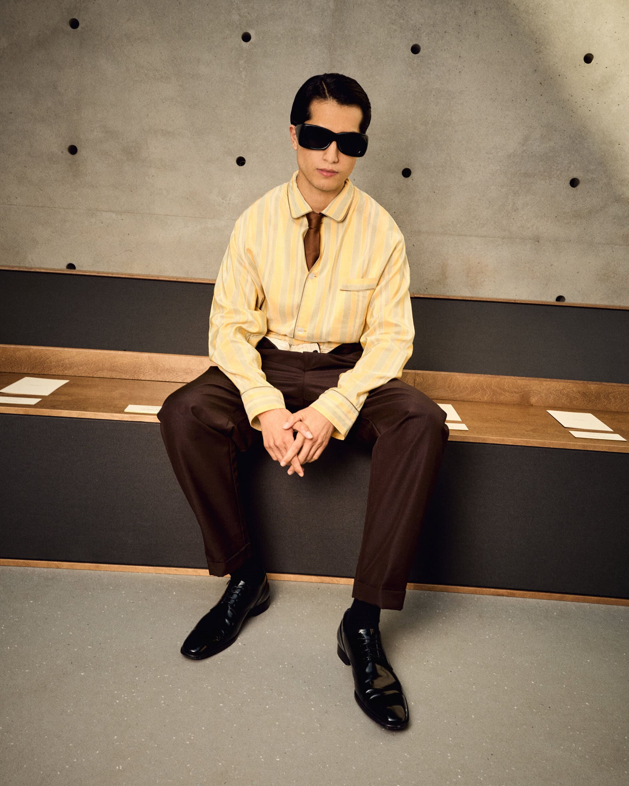 Saint Laurent Spring 2027 Men's Fashion Show Front Row