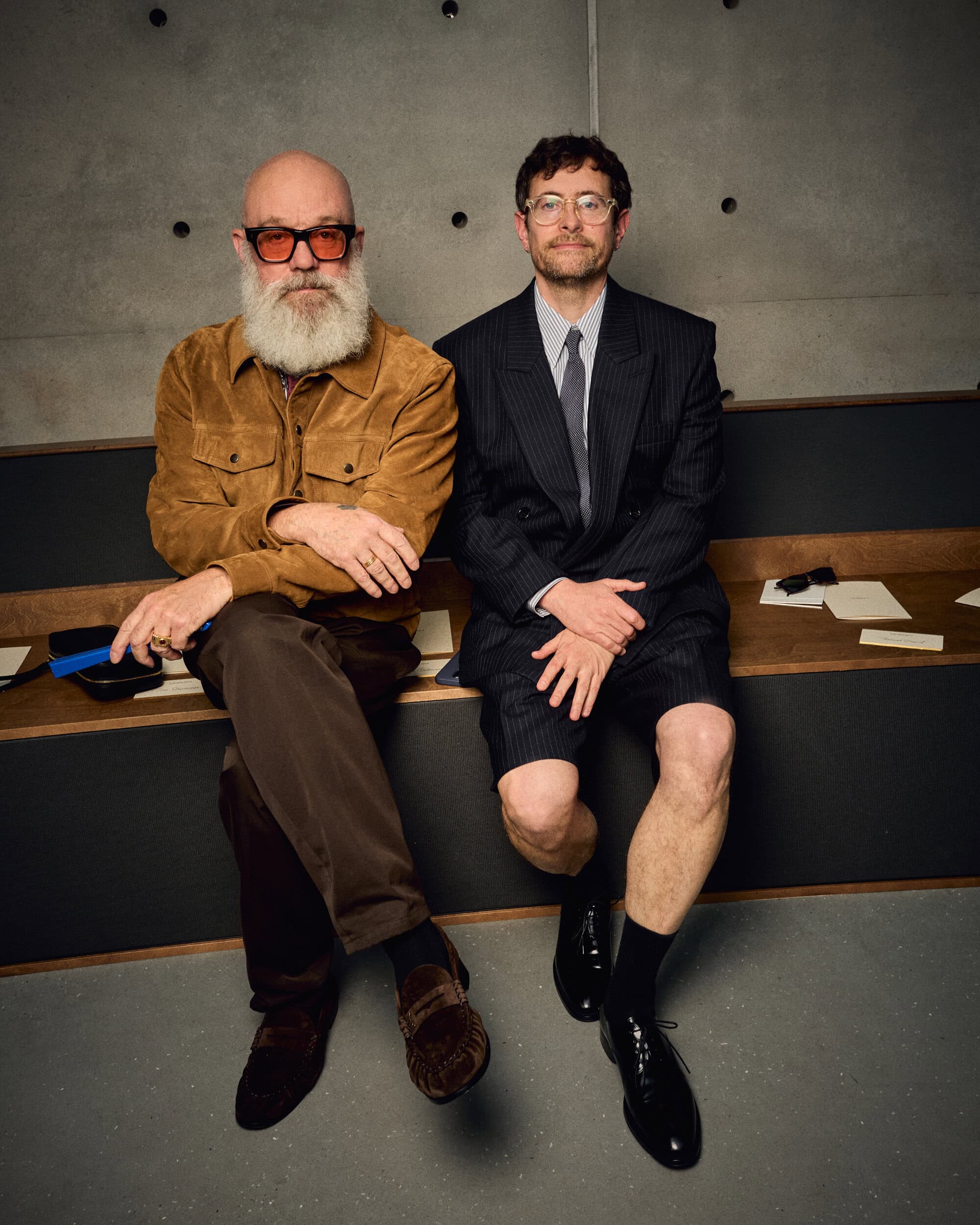 Saint Laurent Spring 2027 Men's Fashion Show Front Row