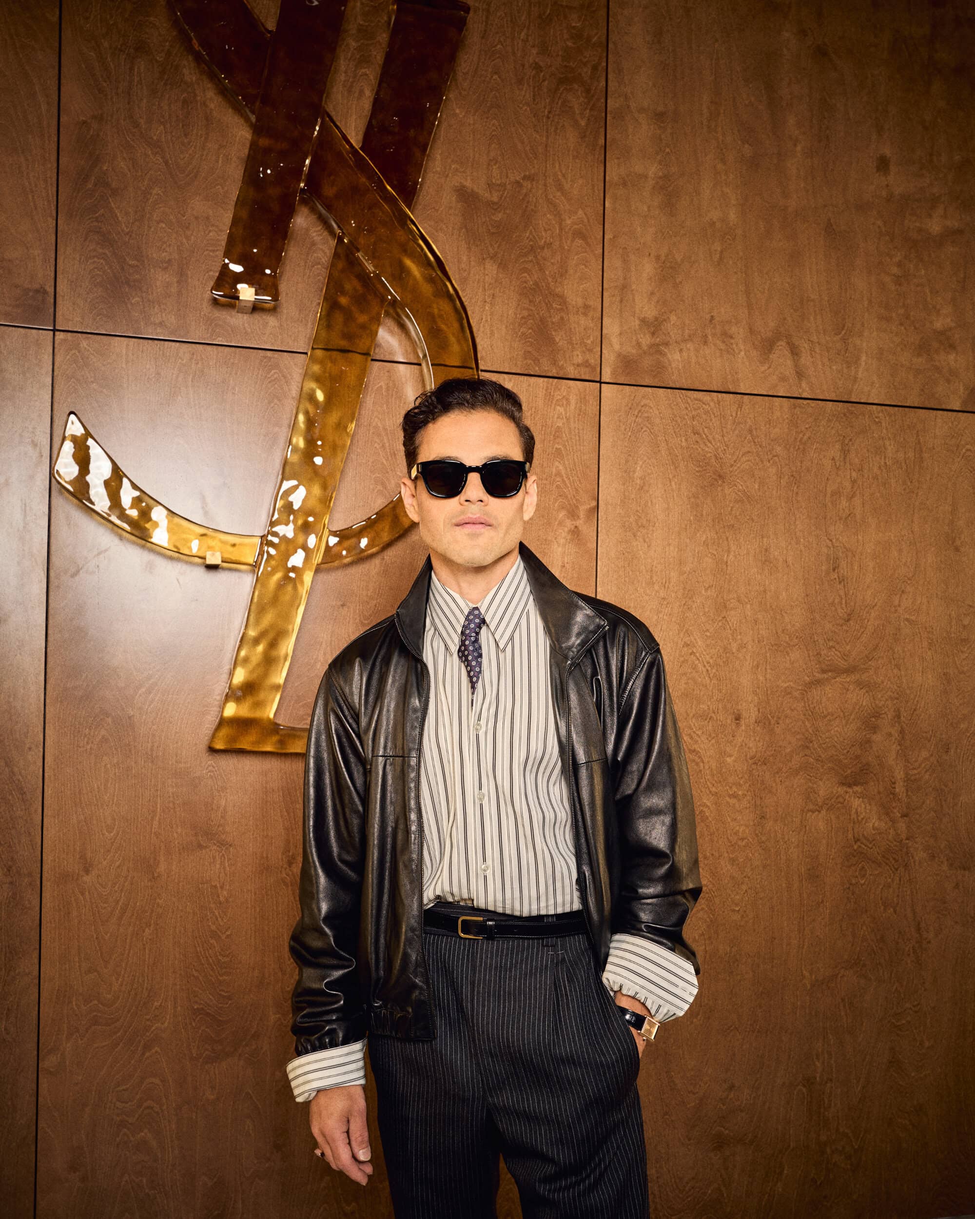 Saint Laurent Spring 2027 Men's Fashion Show Front Row