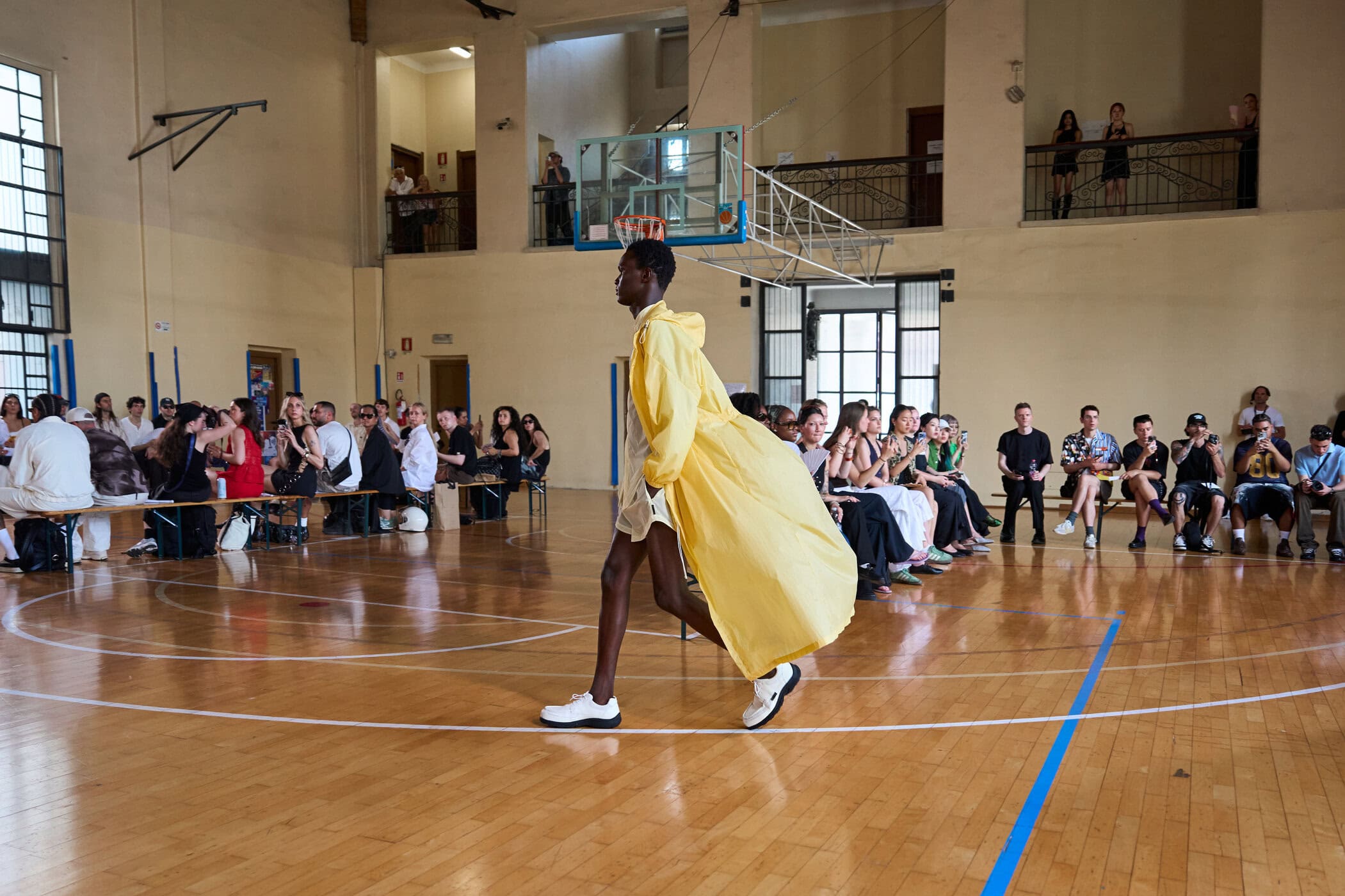 Saul Nash Spring 2027 Men's Fashion Show Atmosphere