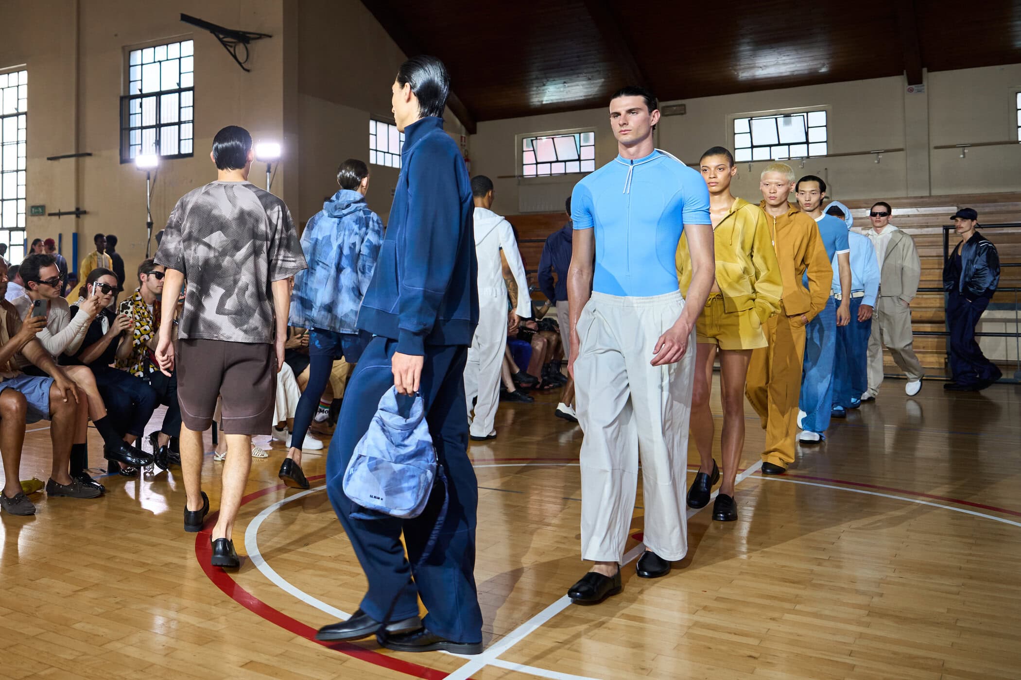 Saul Nash Spring 2027 Men's Fashion Show Atmosphere