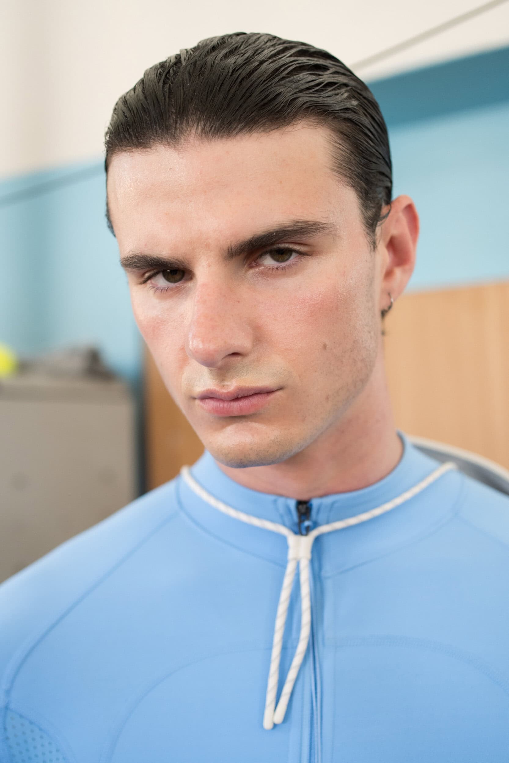 Saul Nash Spring 2027 Men's Fashion Show Backstage