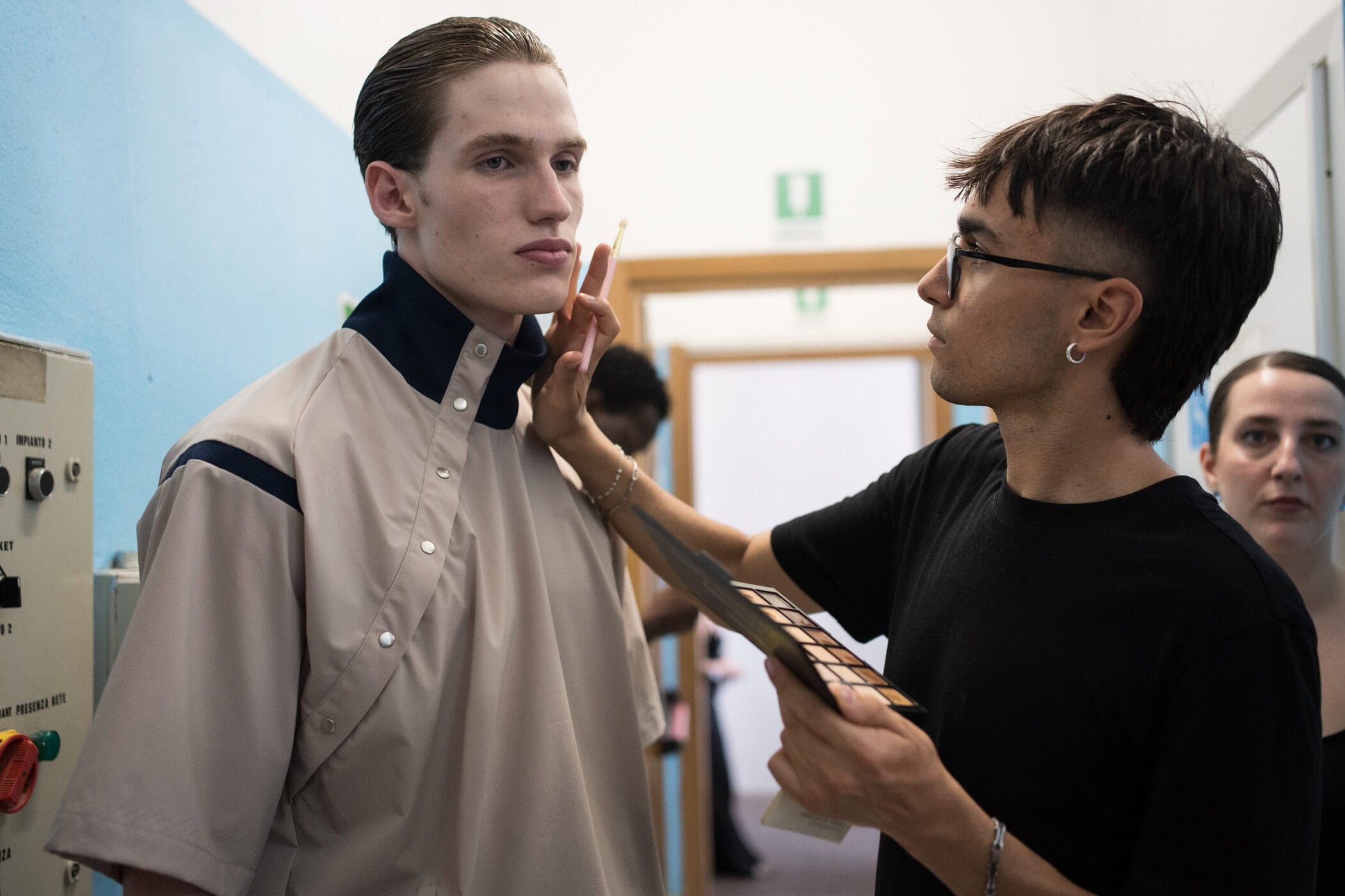 Saul Nash Spring 2027 Men's Fashion Show Backstage
