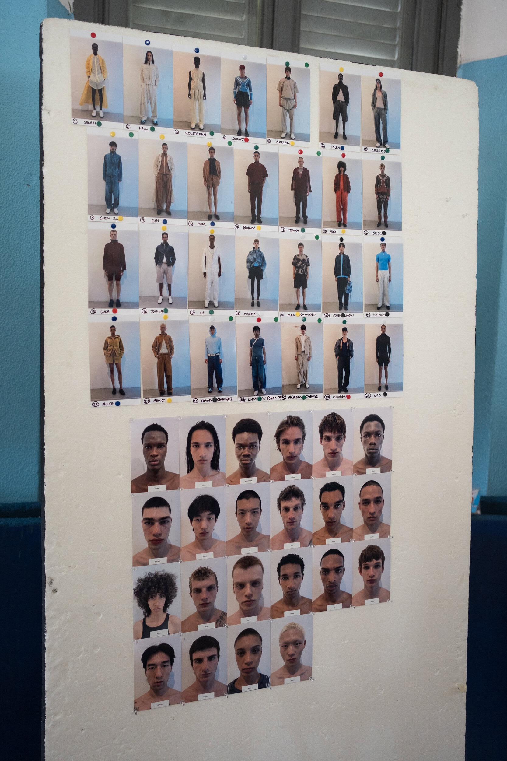 Saul Nash Spring 2027 Men's Fashion Show Backstage