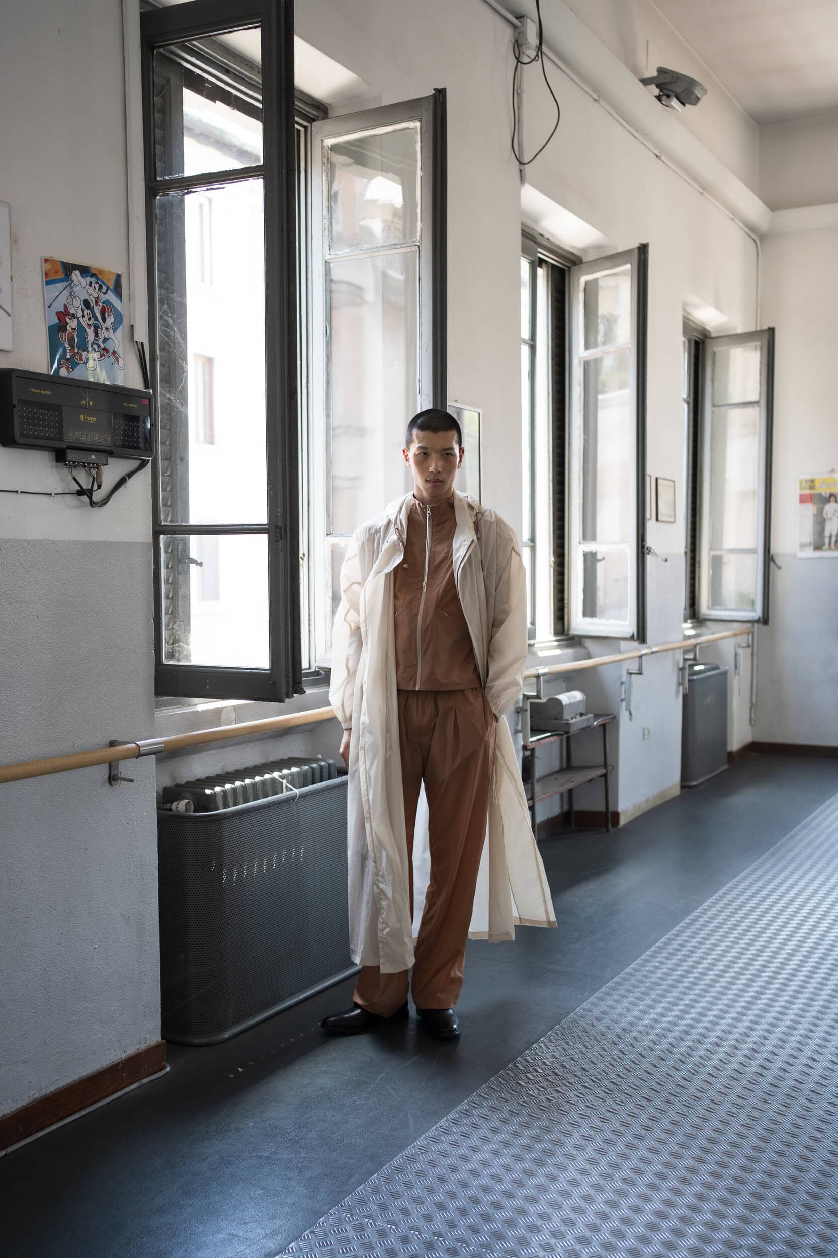 Saul Nash Spring 2027 Men's Fashion Show Backstage