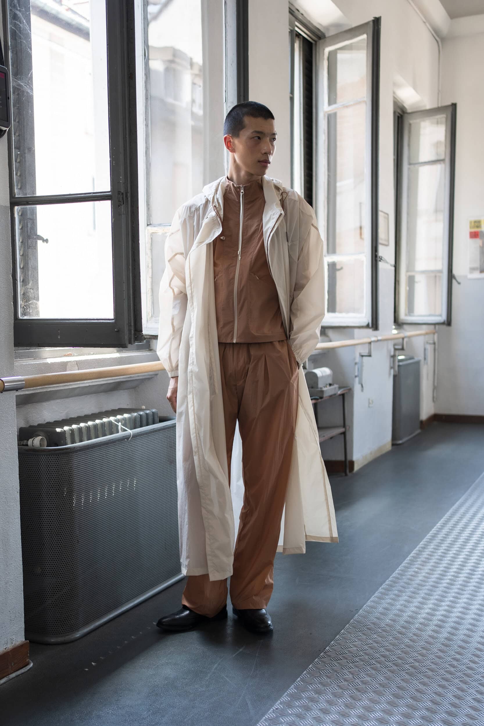 Saul Nash Spring 2027 Men's Fashion Show Backstage