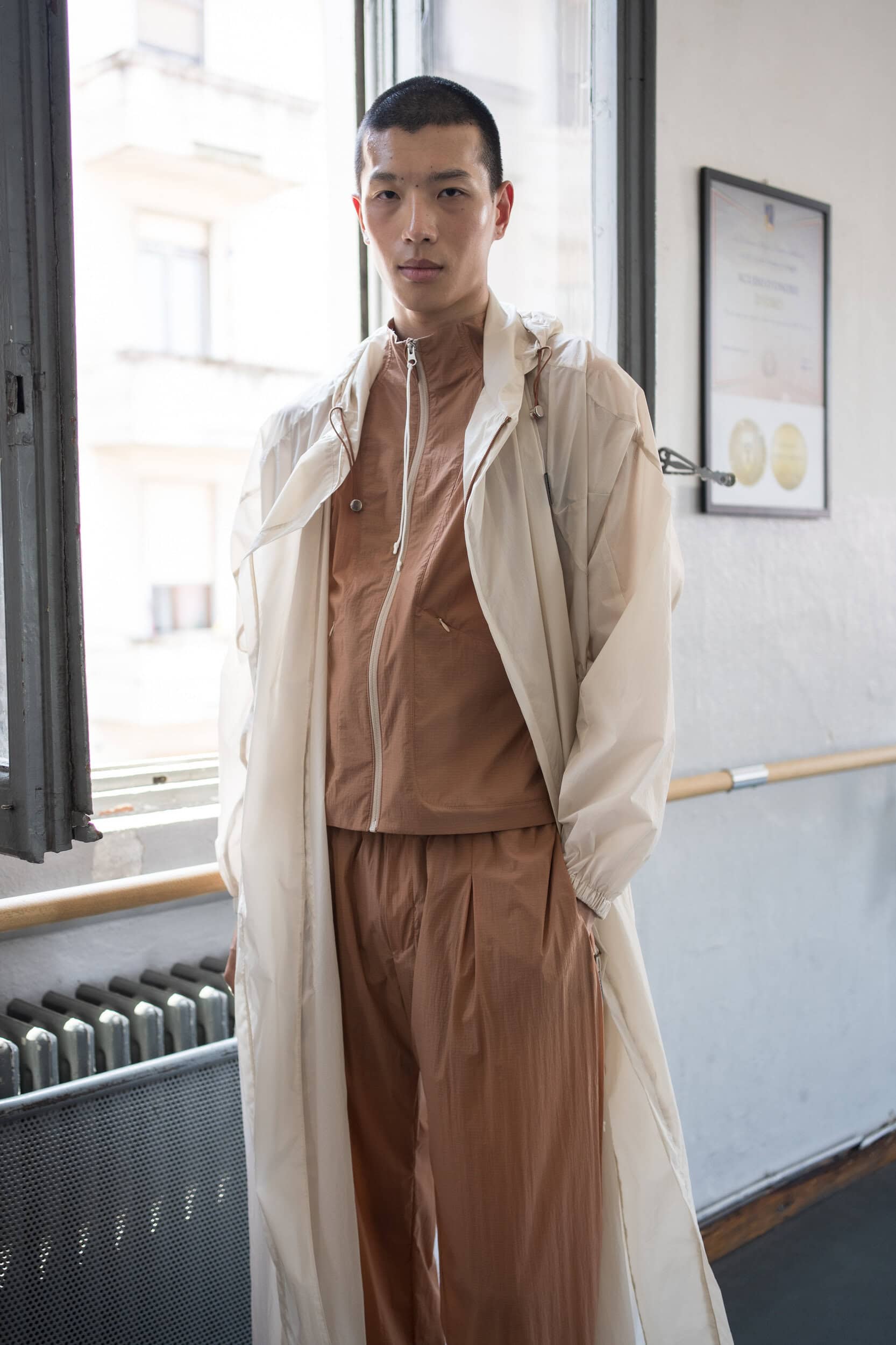 Saul Nash Spring 2027 Men's Fashion Show Backstage