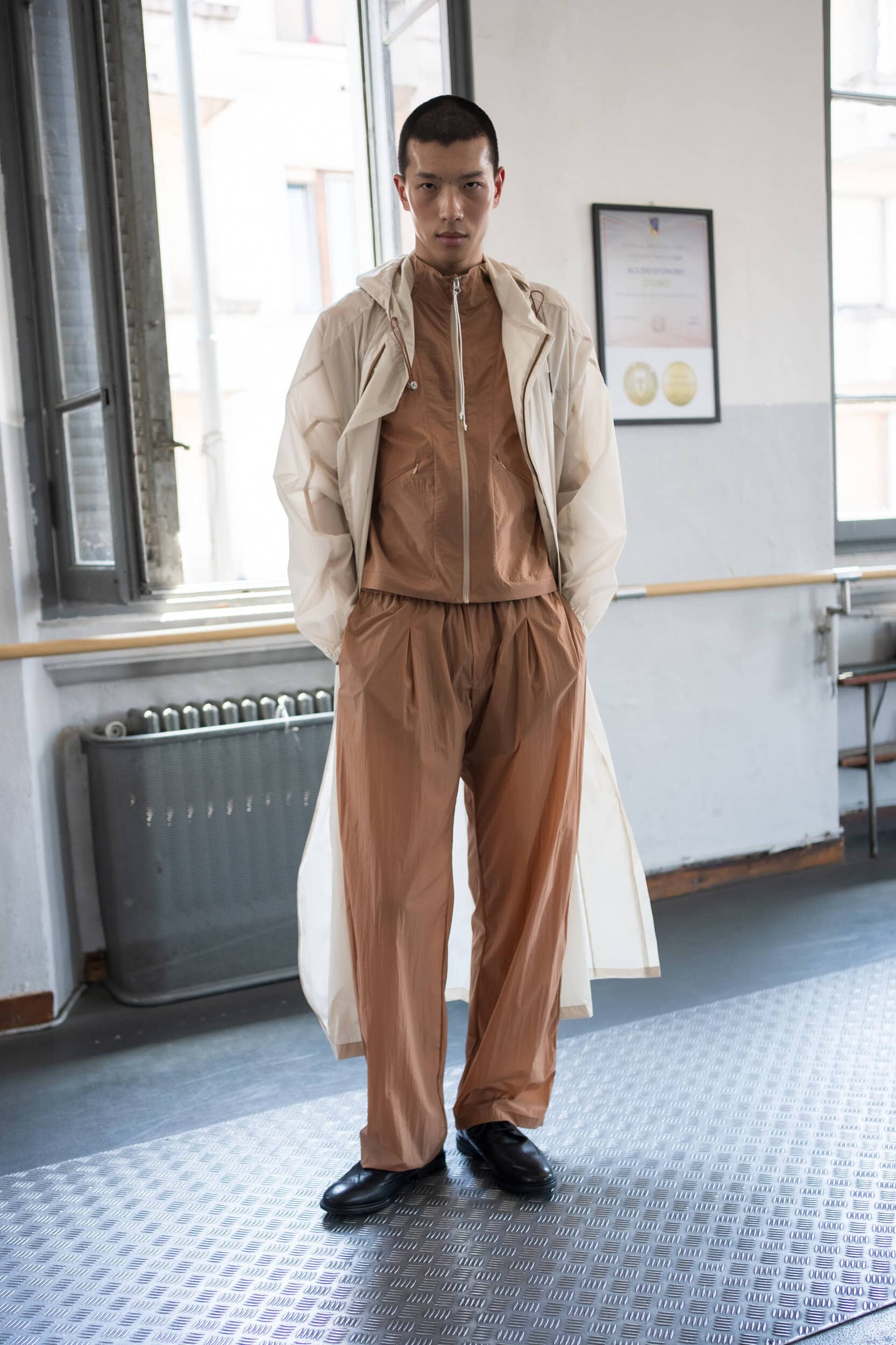 Saul Nash Spring 2027 Men's Fashion Show Backstage