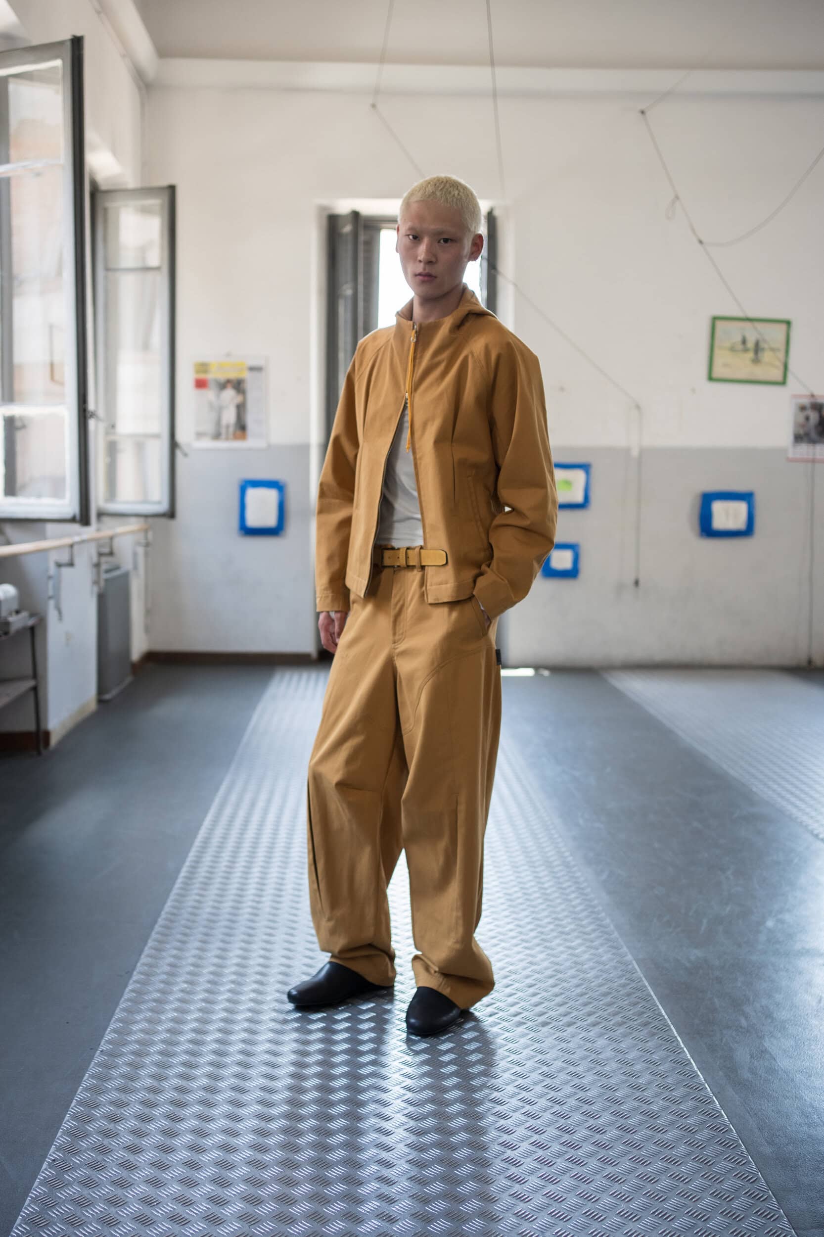 Saul Nash Spring 2027 Men's Fashion Show Backstage