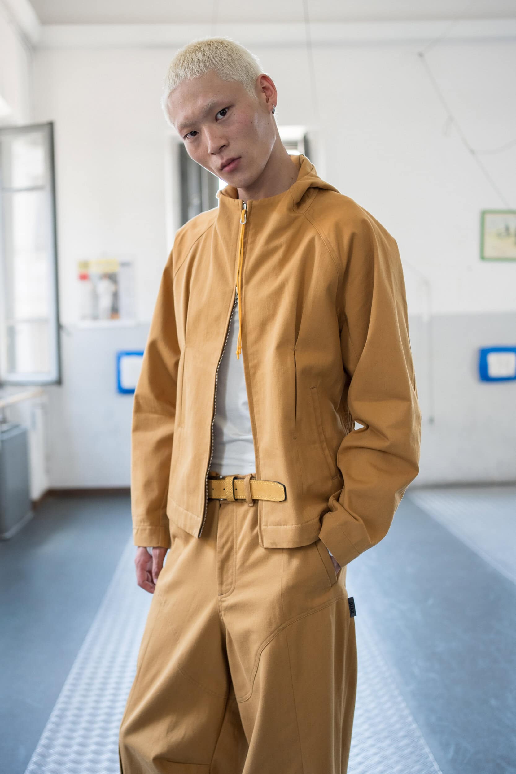 Saul Nash Spring 2027 Men's Fashion Show Backstage
