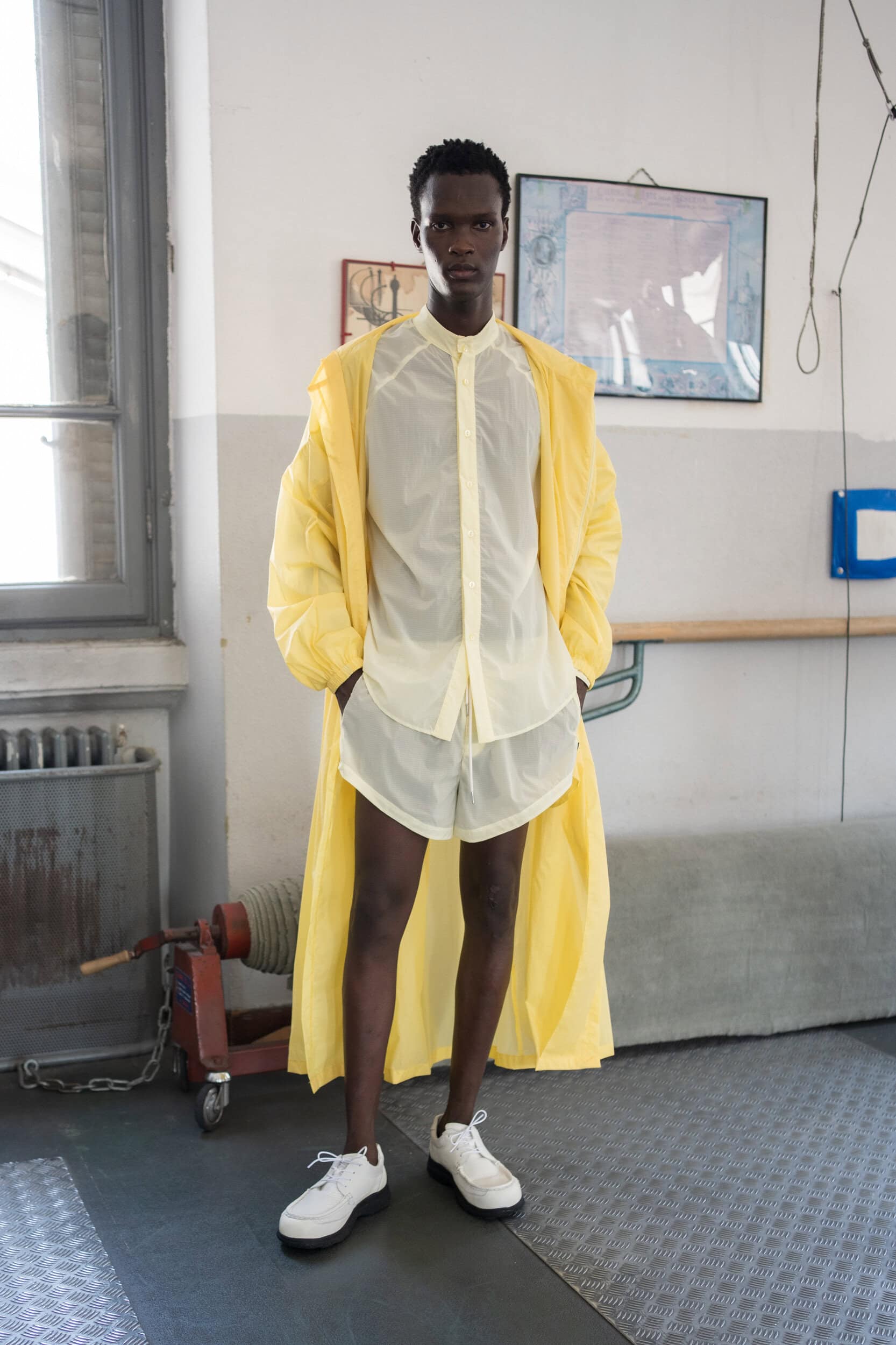 Saul Nash Spring 2027 Men's Fashion Show Backstage
