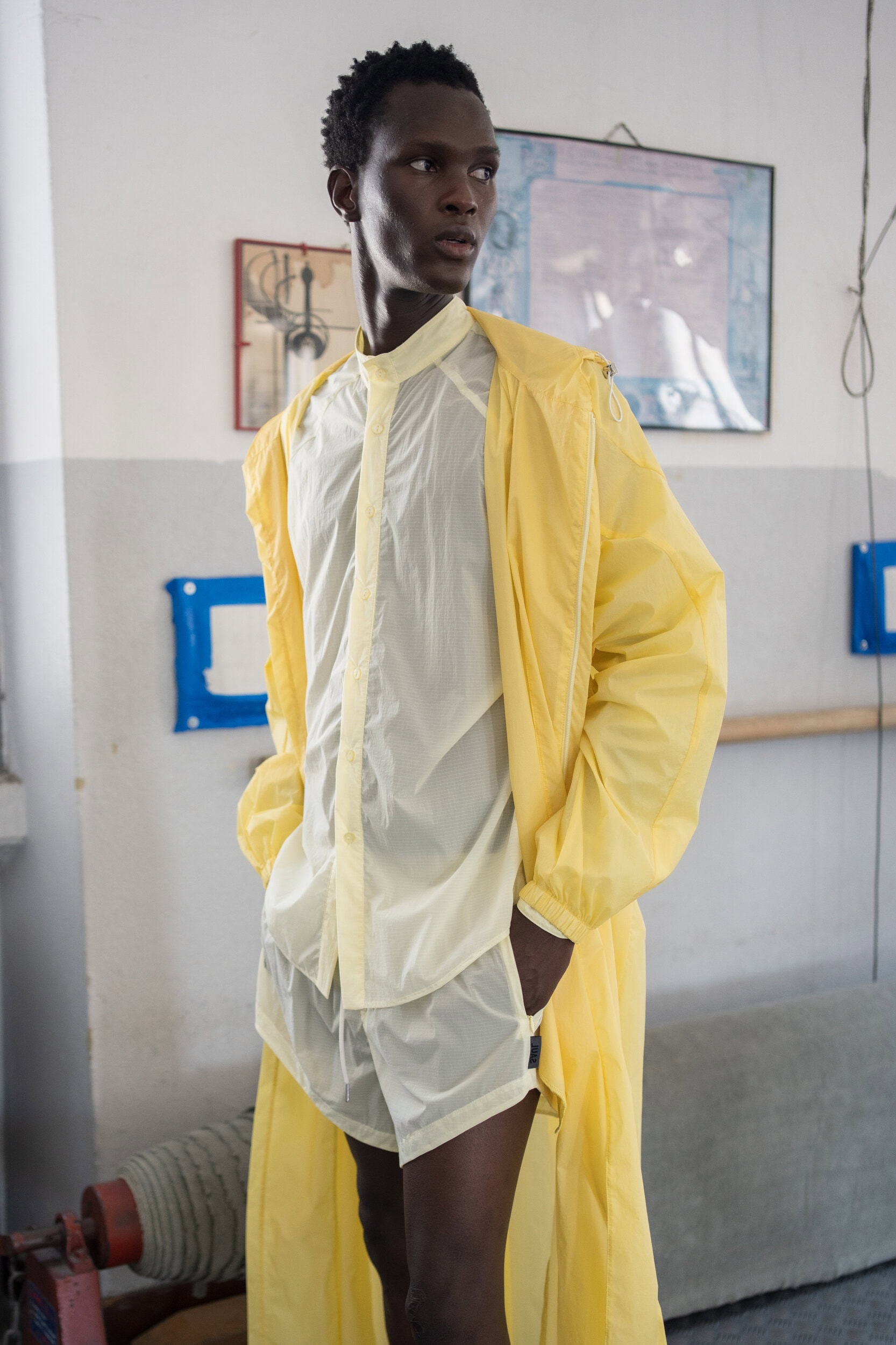 Saul Nash Spring 2027 Men's Fashion Show Backstage