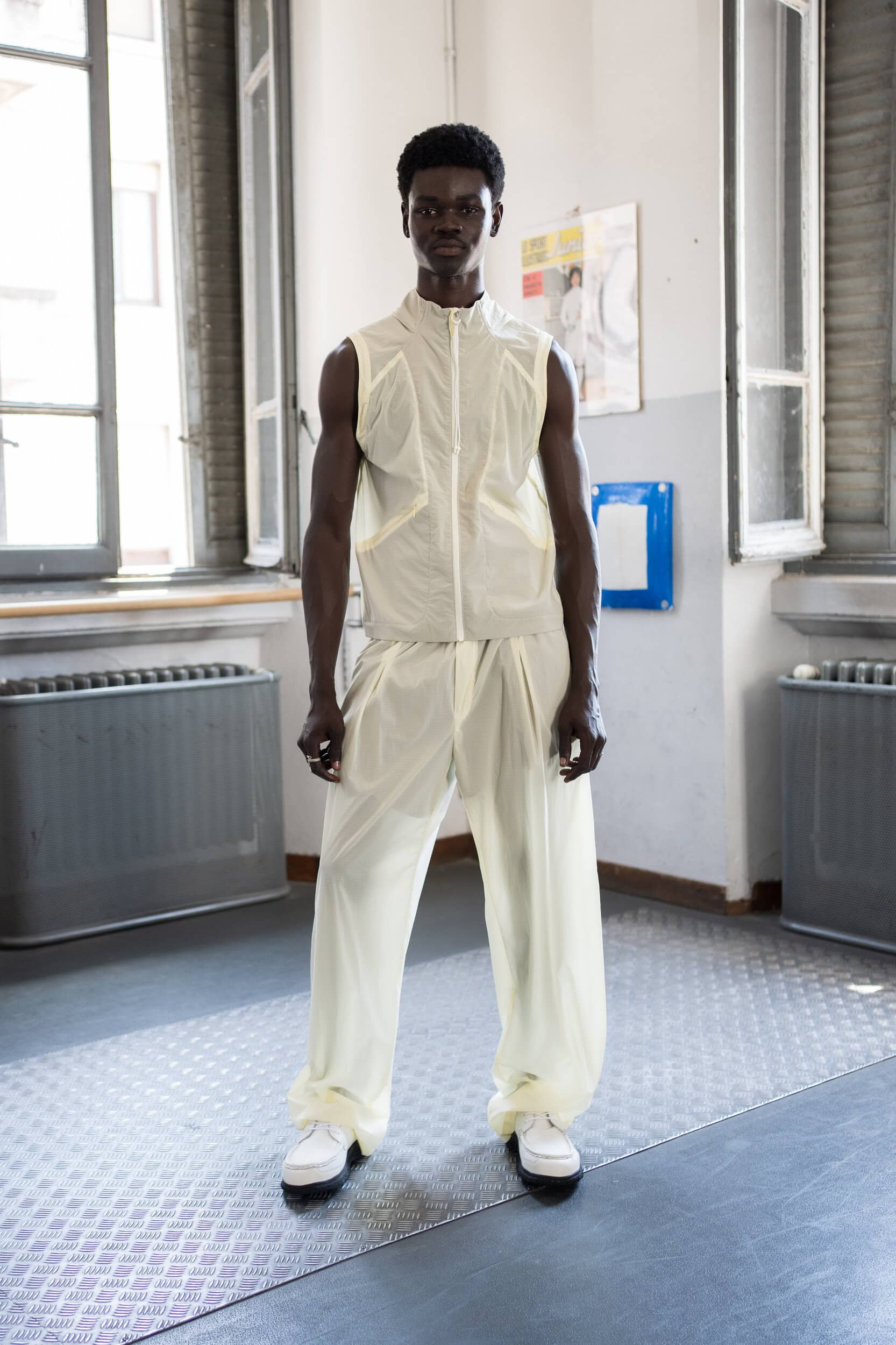 Saul Nash Spring 2027 Men's Fashion Show Backstage