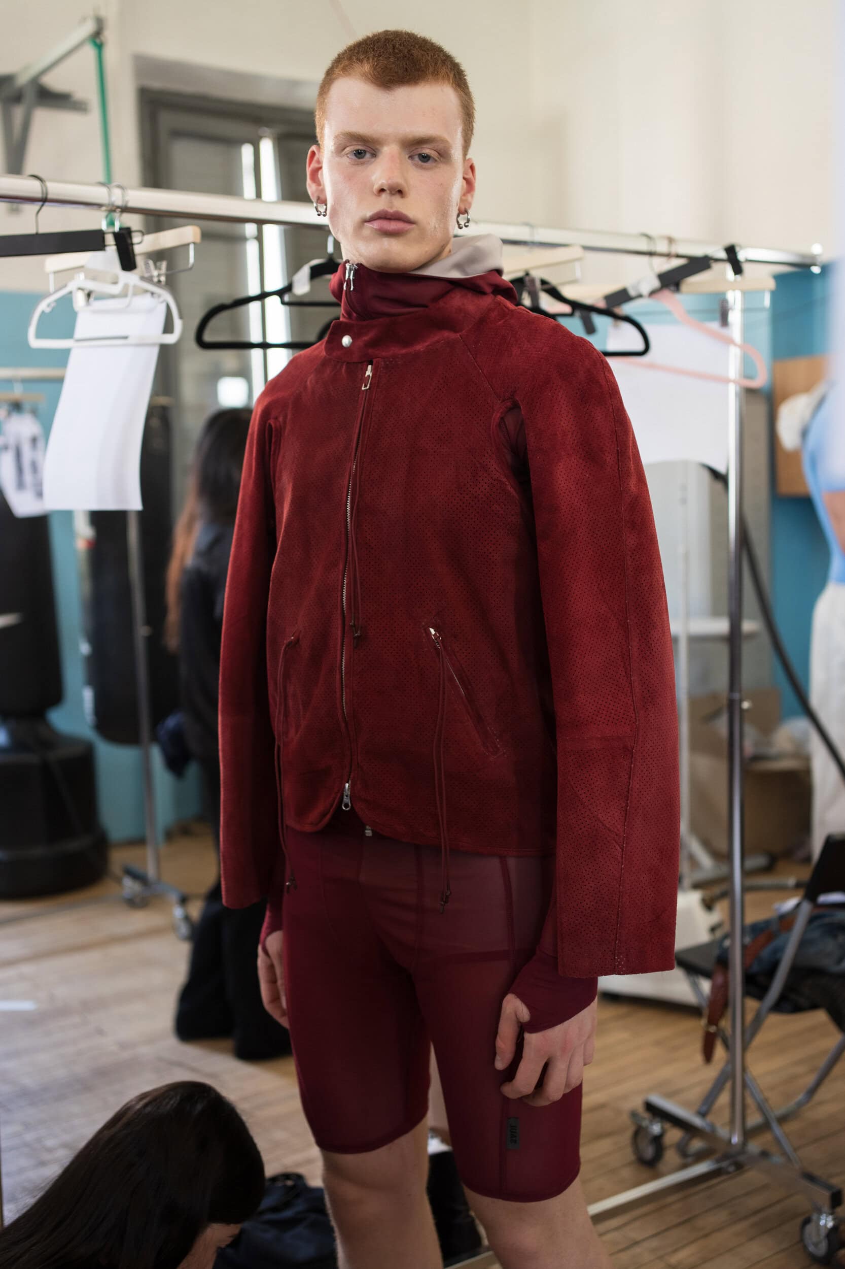 Saul Nash Spring 2027 Men's Fashion Show Backstage