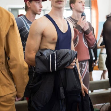 Saul Nash Spring 2027 Men's Fashion Show Backstage
