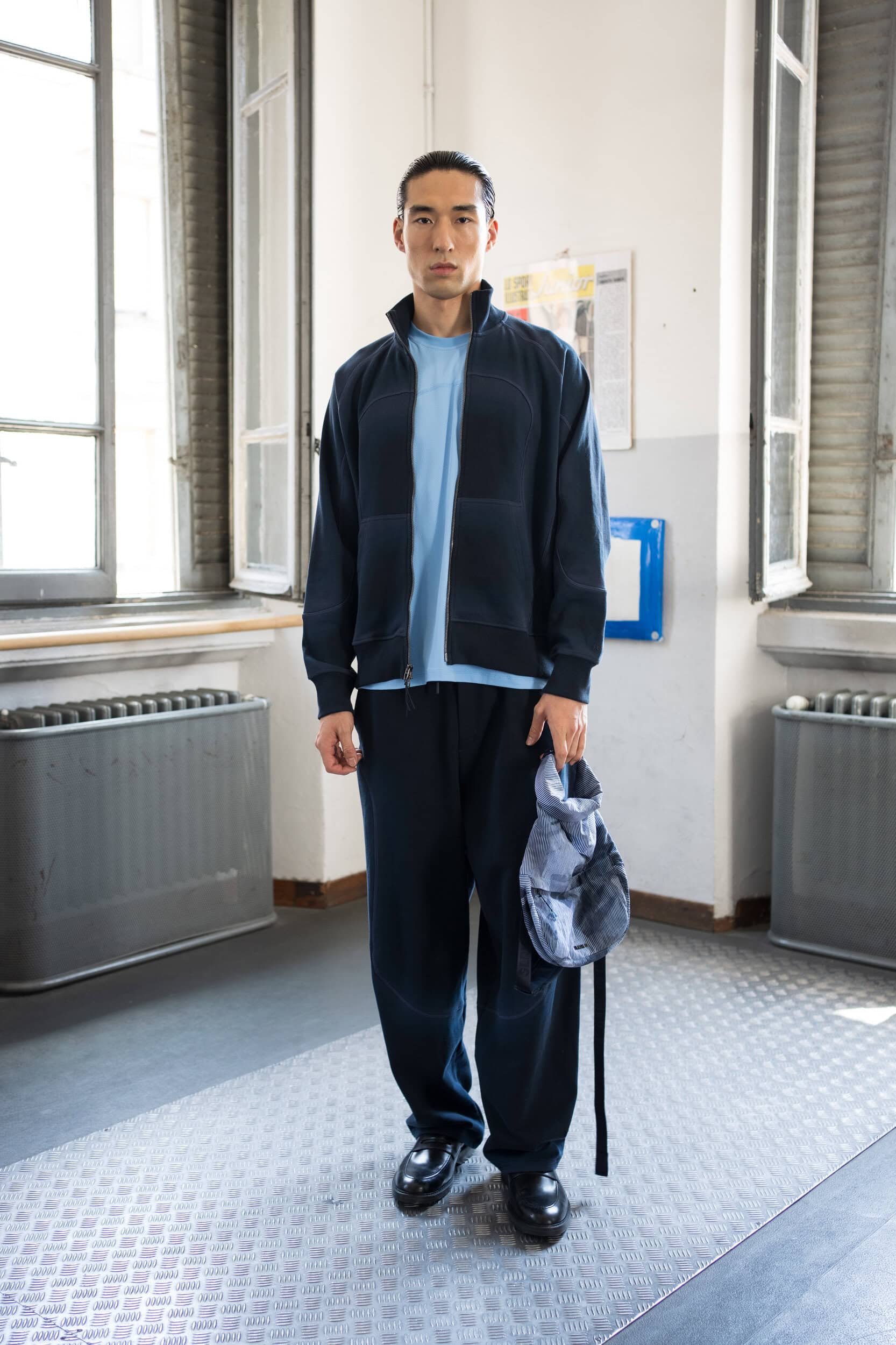 Saul Nash Spring 2027 Men's Fashion Show Backstage