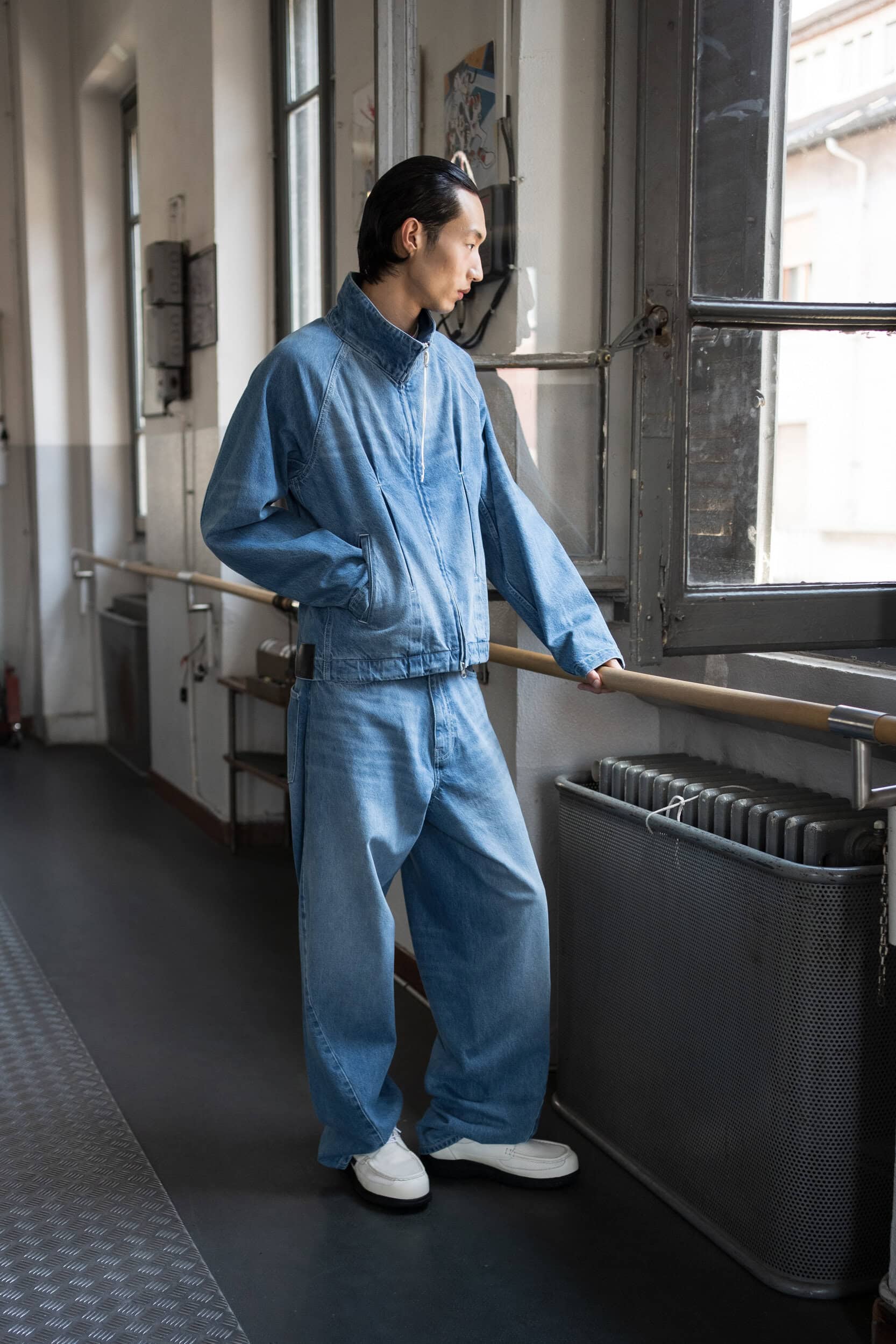 Saul Nash Spring 2027 Men's Fashion Show Backstage
