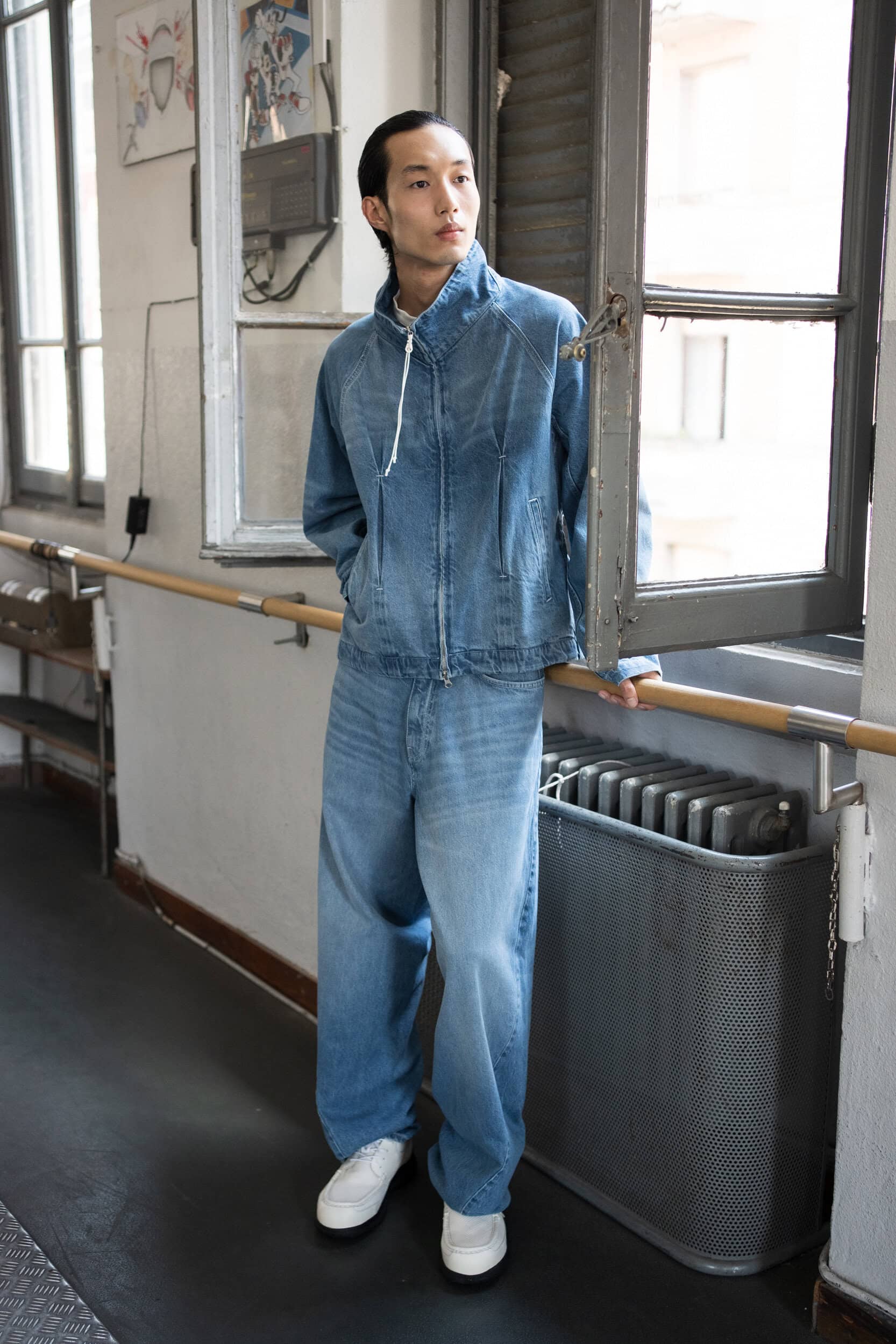 Saul Nash Spring 2027 Men's Fashion Show Backstage