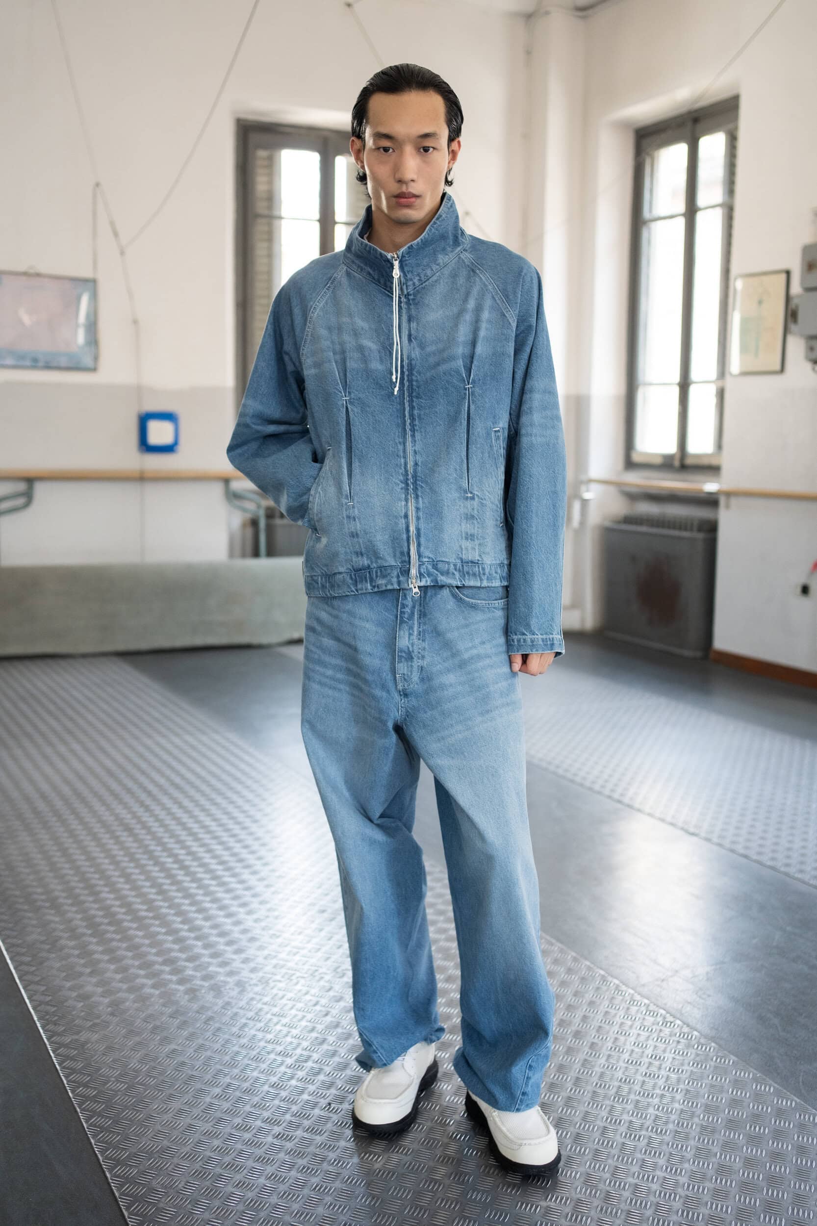 Saul Nash Spring 2027 Men's Fashion Show Backstage