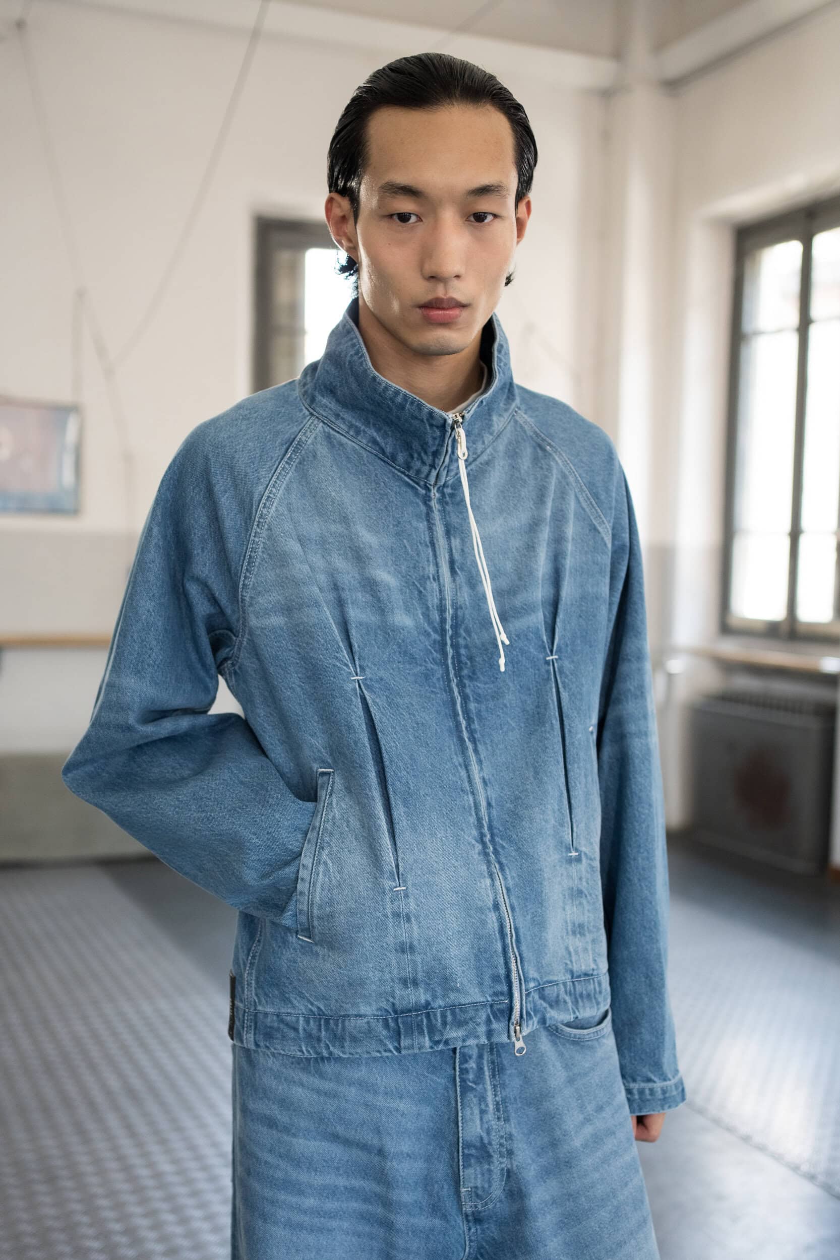 Saul Nash Spring 2027 Men's Fashion Show Backstage