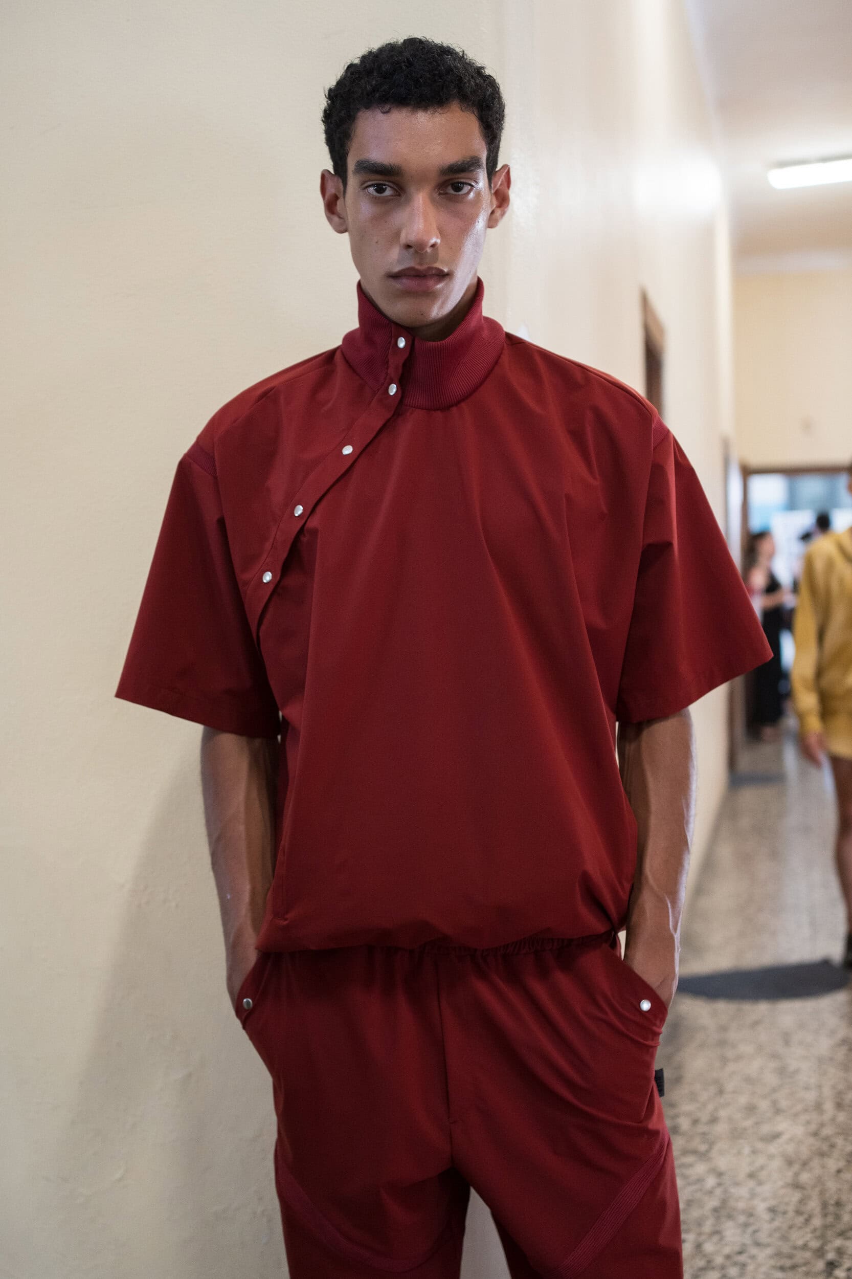 Saul Nash Spring 2027 Men's Fashion Show Backstage