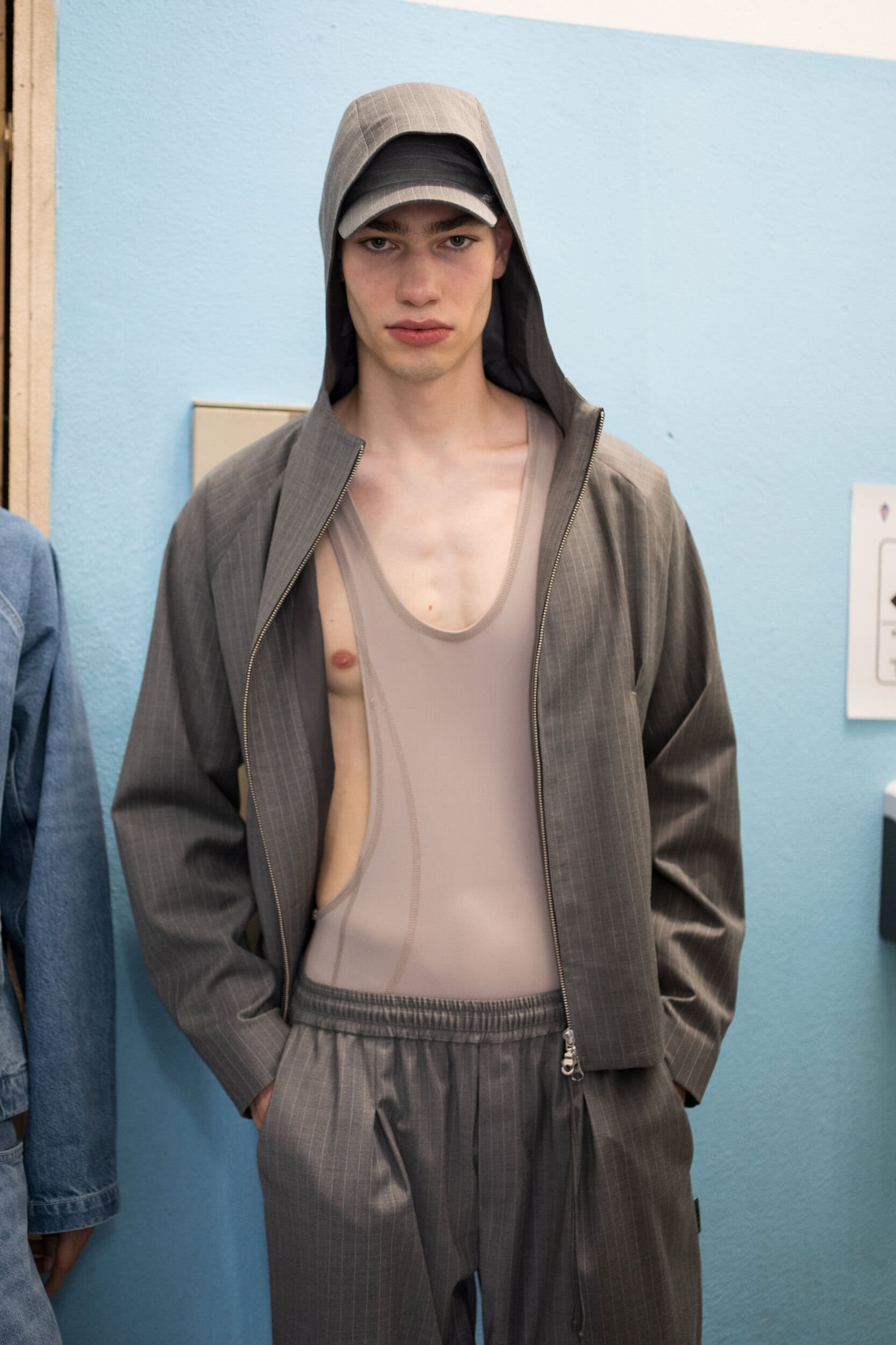 Saul Nash Spring 2027 Men's Fashion Show Backstage